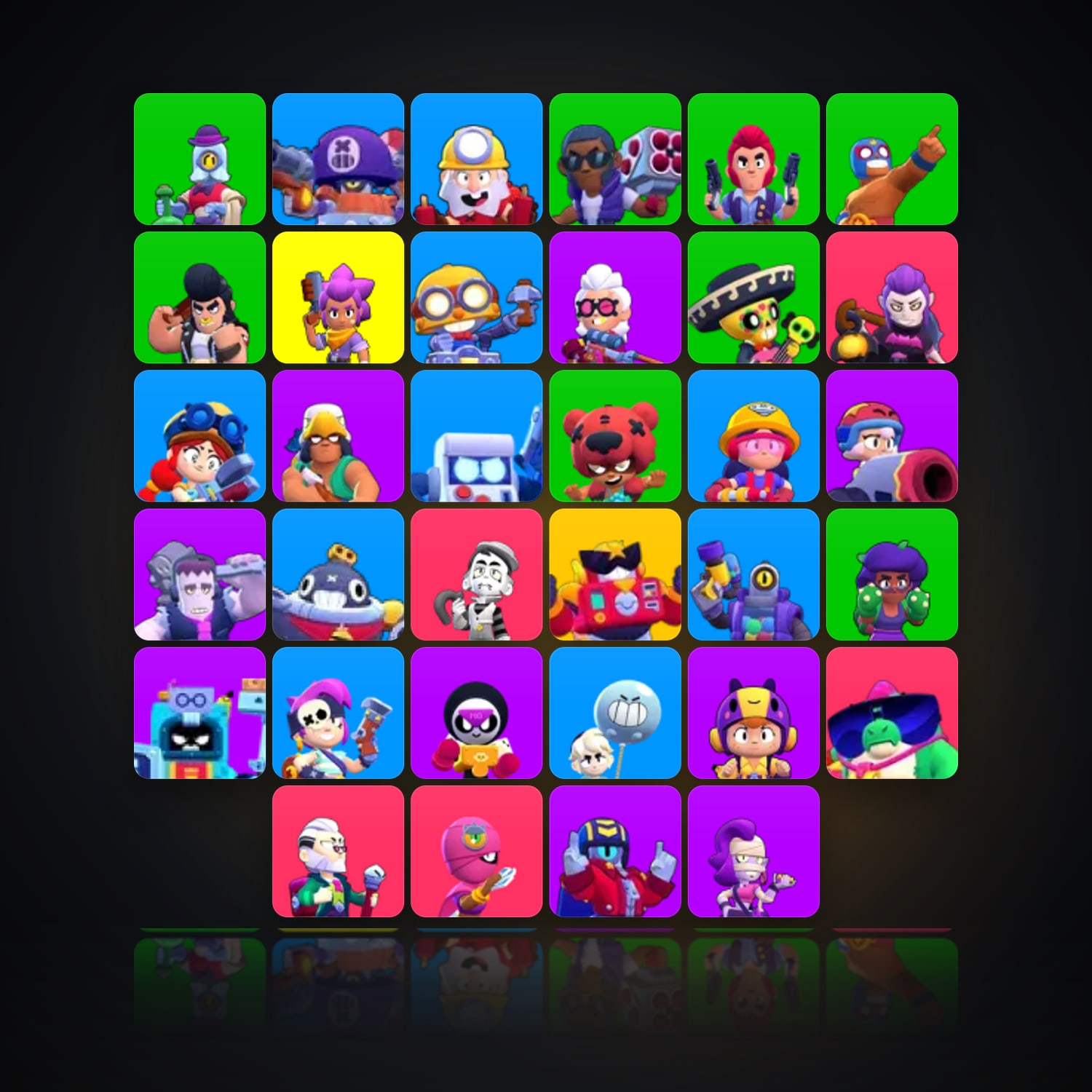 34 Brawlers | 5.1K Trophies | TH 15 — HabibiAccounts