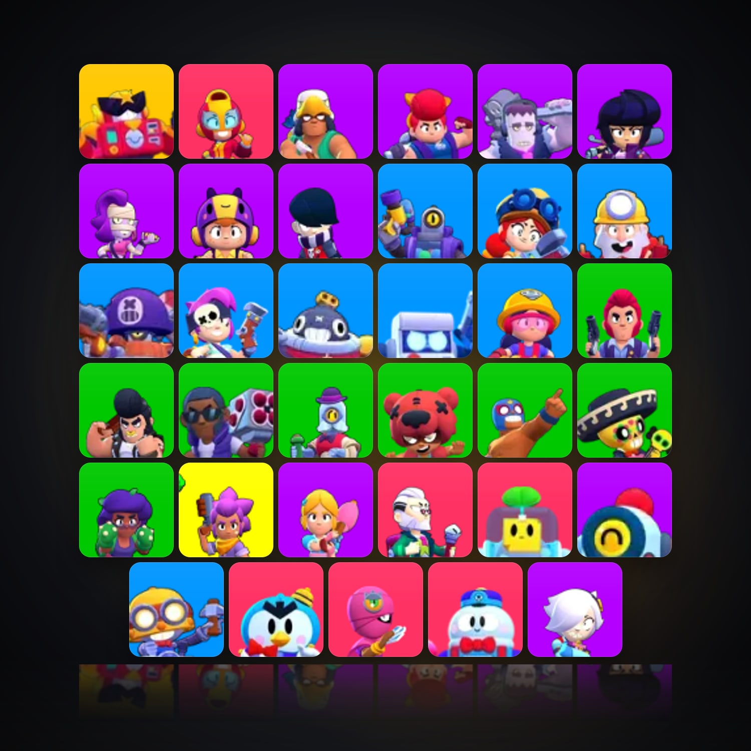 37 Brawlers | 16.9K Trophies | TH 13 — HabibiAccounts