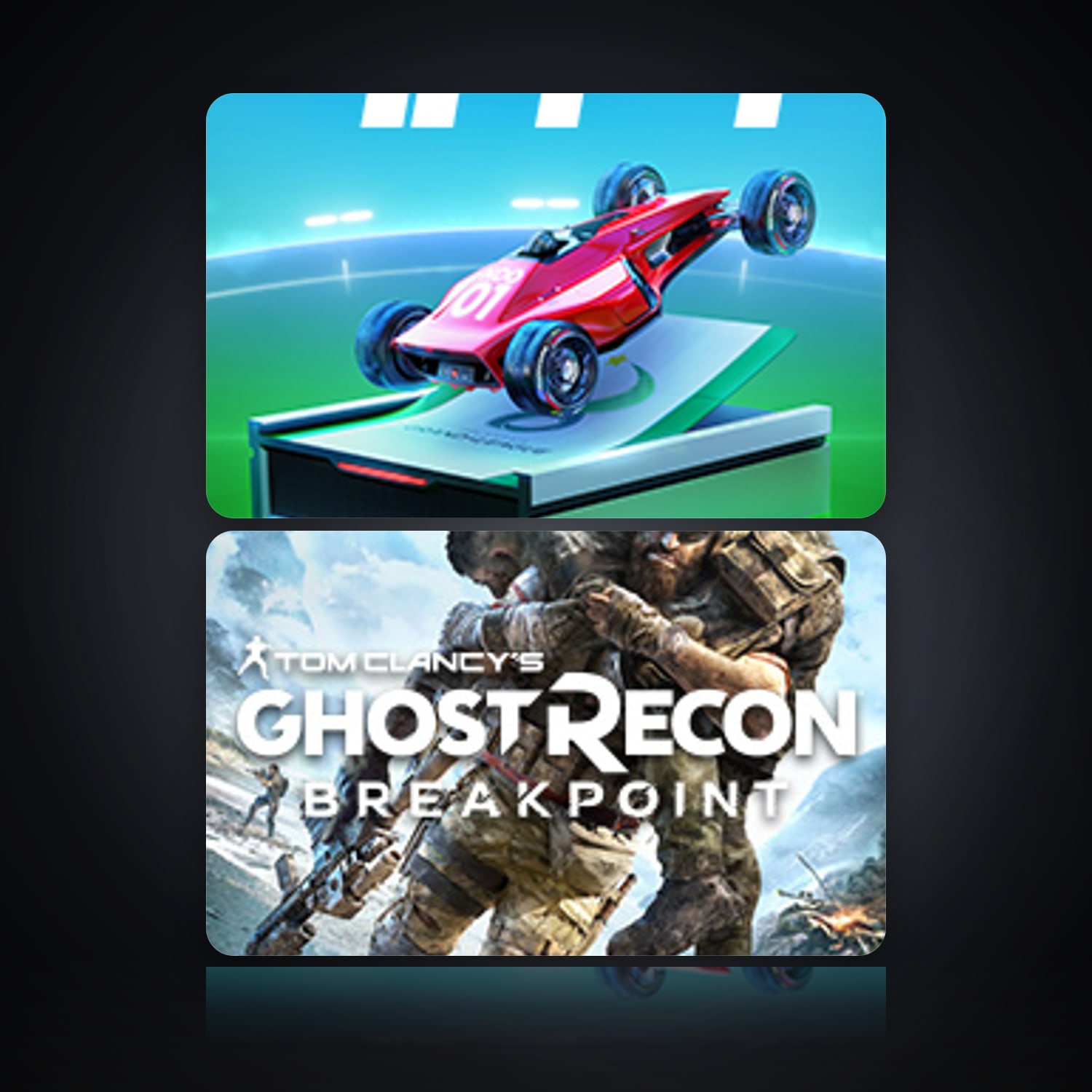 Trackmania & Tom Clancy's Ghost Recon Breakpoint | 2 Games — HabibiAccounts