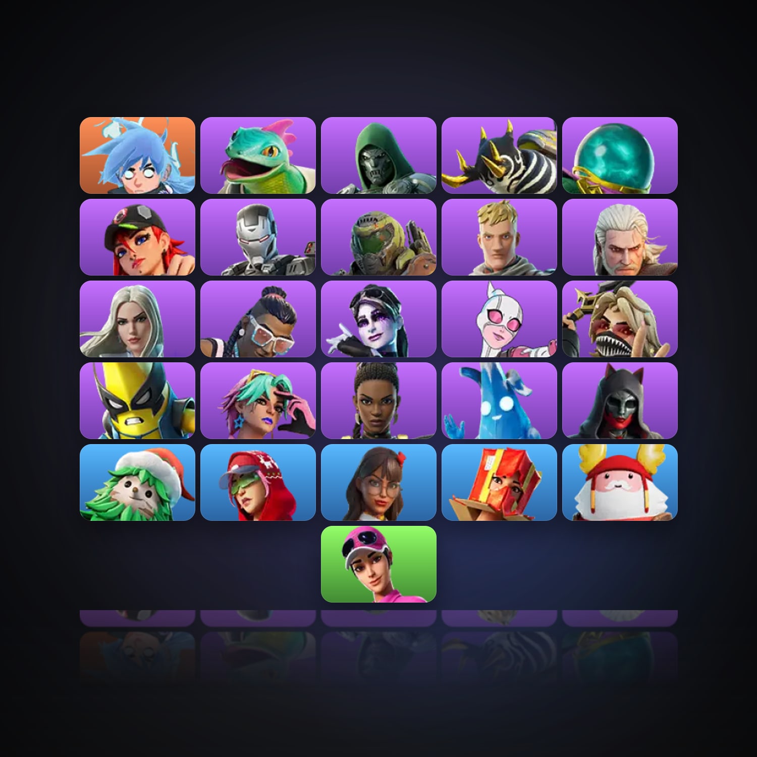 Fortnite | 26 Skins | 350 V-Bucks | Level 451 | 23 Wins — HabibiAccounts