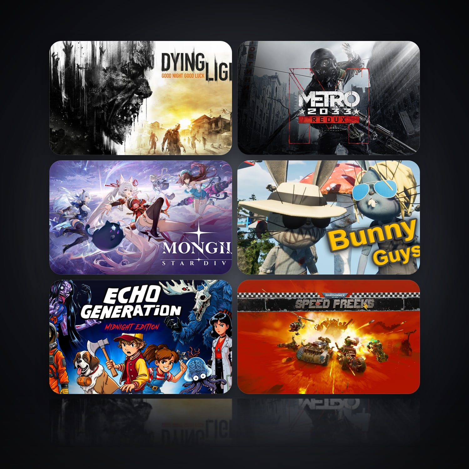 Dying Light Enhanced Edition & Metro 2033 Redux | 6 Games — HabibiAccounts
