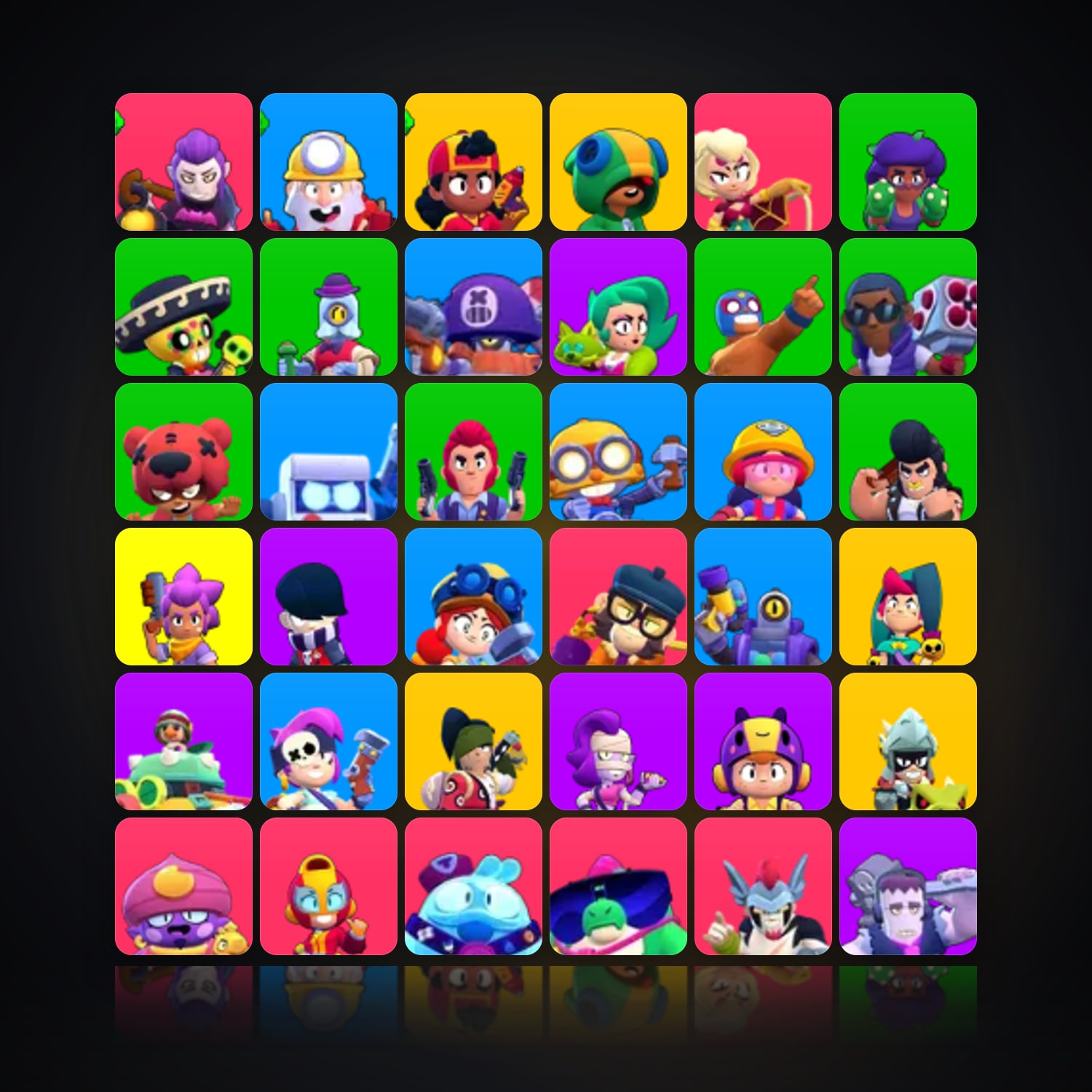 48 Brawlers | 6K Trophies — HabibiAccounts