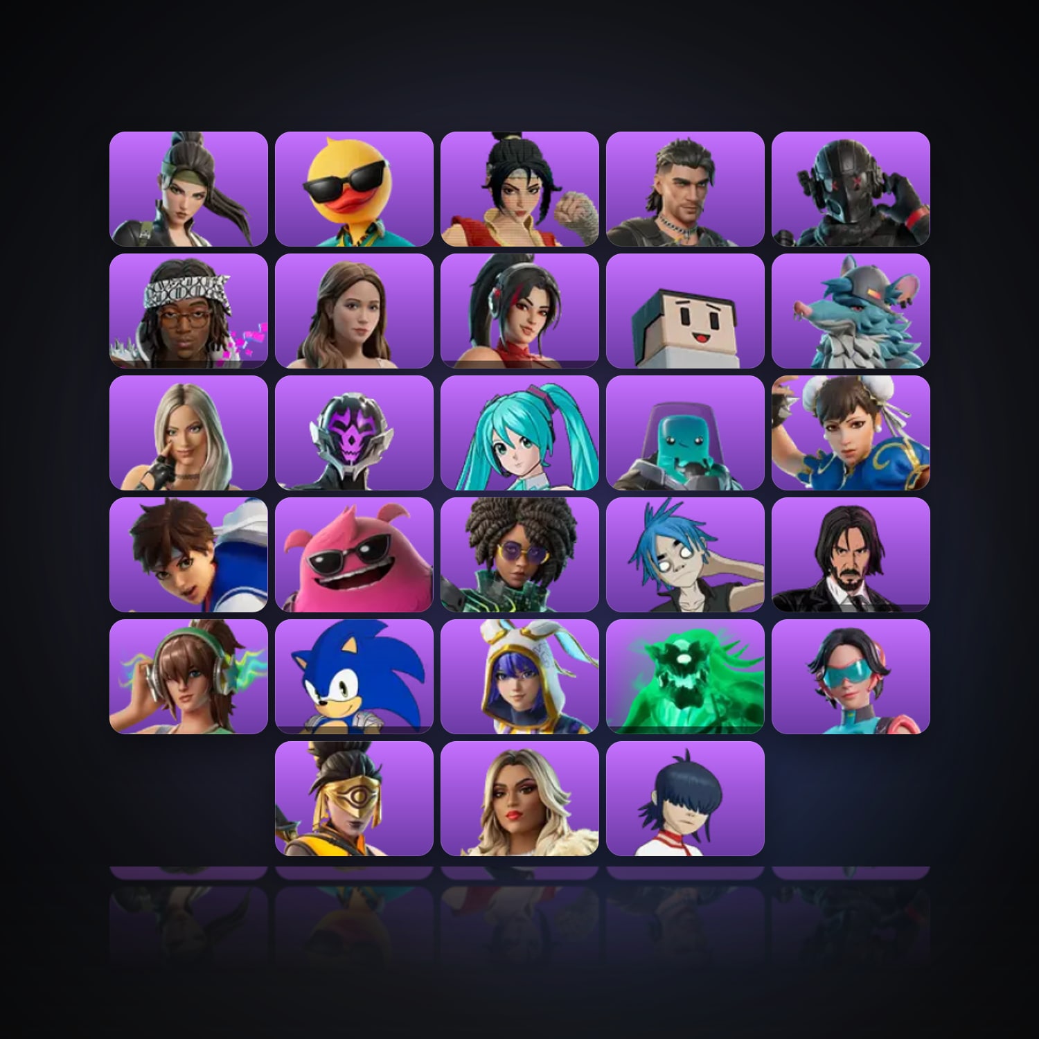 Fortnite | 28 Skins | 200 V-Bucks | Level 210 | 27 Wins — HabibiAccounts