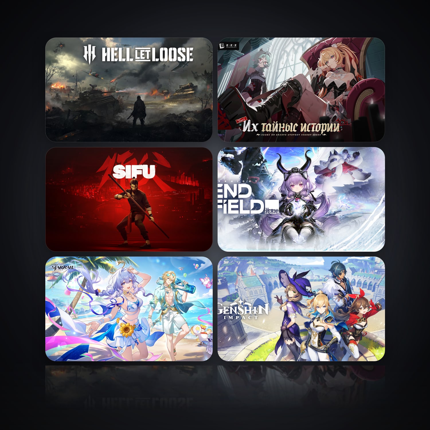 Hell Let Loose & Zenless Zone Zero | 17 Games — HabibiAccounts