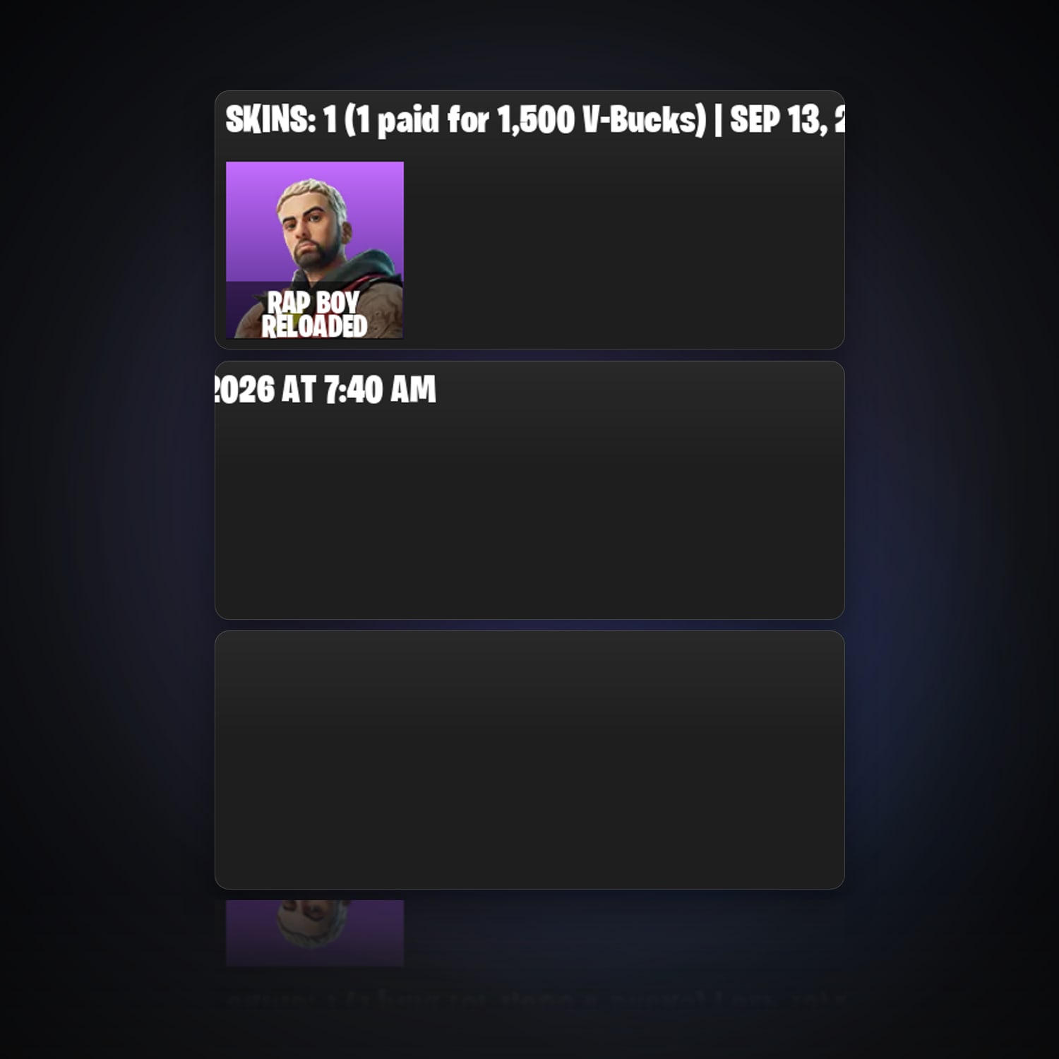 Fortnite | 1 Skins | 500 V-Bucks | Level 63 | 4 Wins — HabibiAccounts