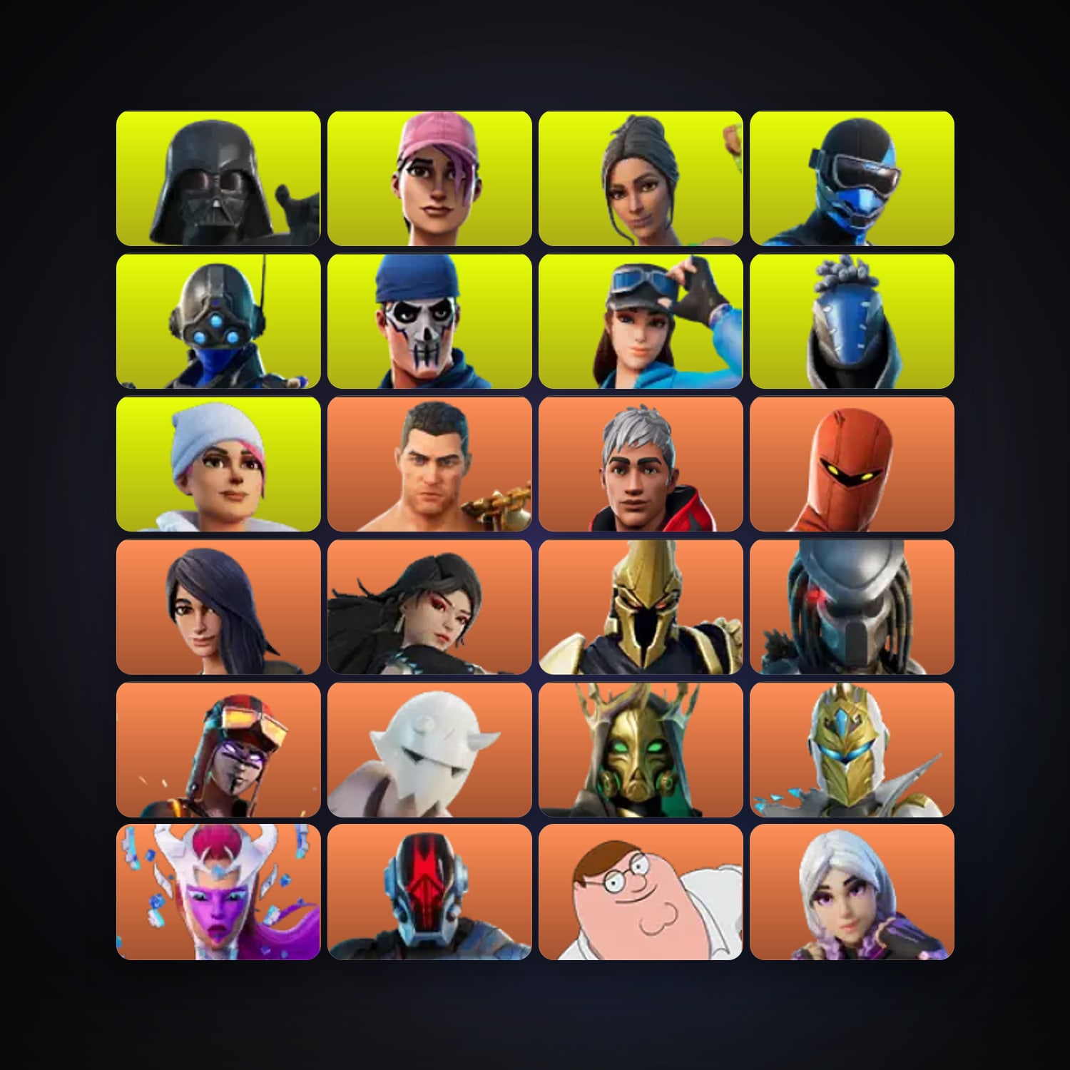 Fortnite | 387 Skins | 250 V-Bucks | Level 8682 | 1.3K Wins — HabibiAccounts