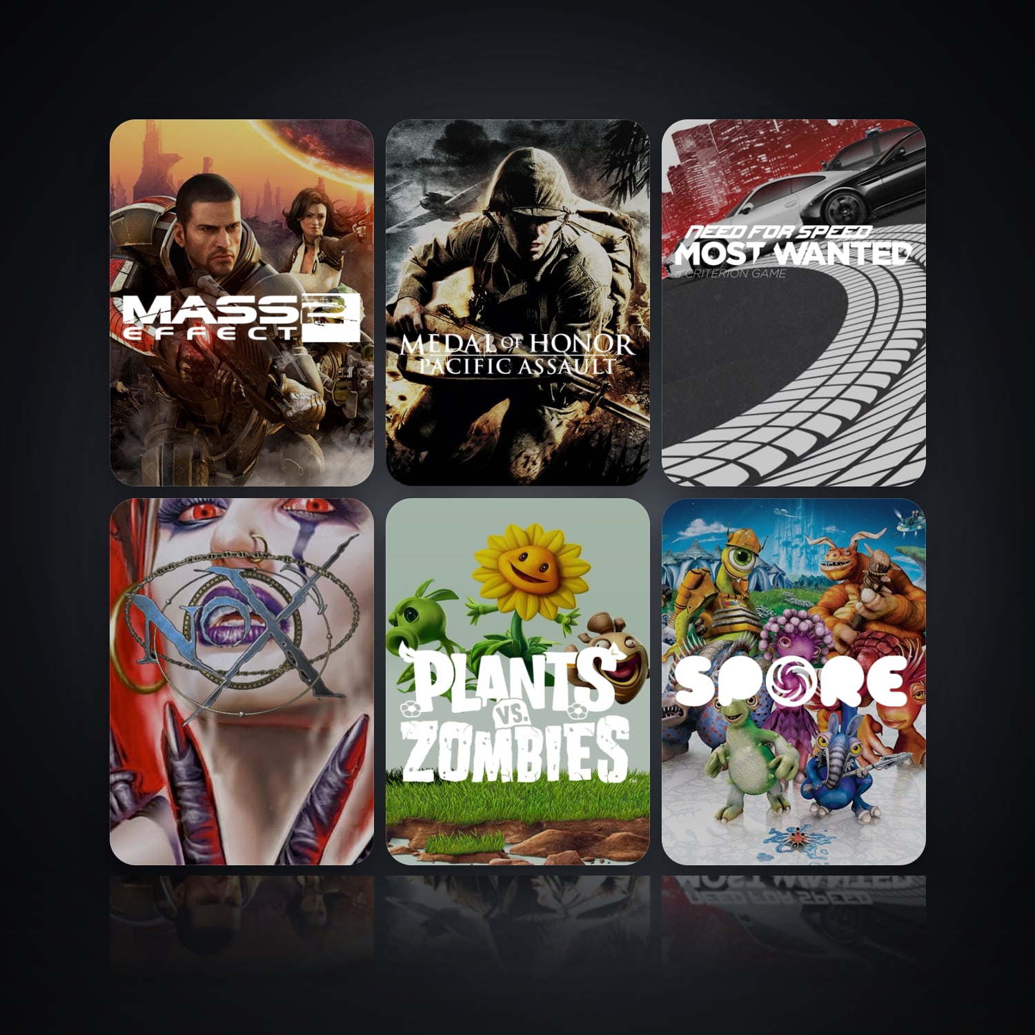 Mass Effect 2 (2010) & Medal of Honor Pacific Assault | 9 Games | Apex Lvl 3 — HabibiAccounts