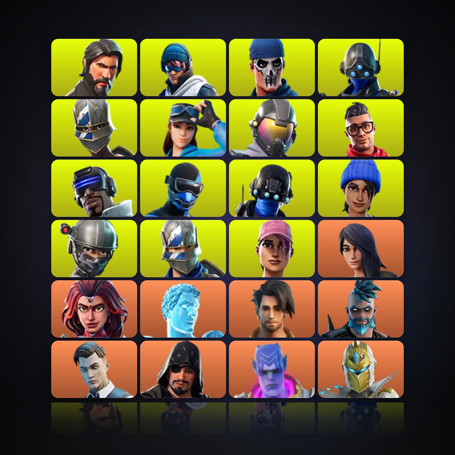 Fortnite | 133 Skins | 300 V-Bucks | Level 1790 | 156 Wins — HabibiAccounts