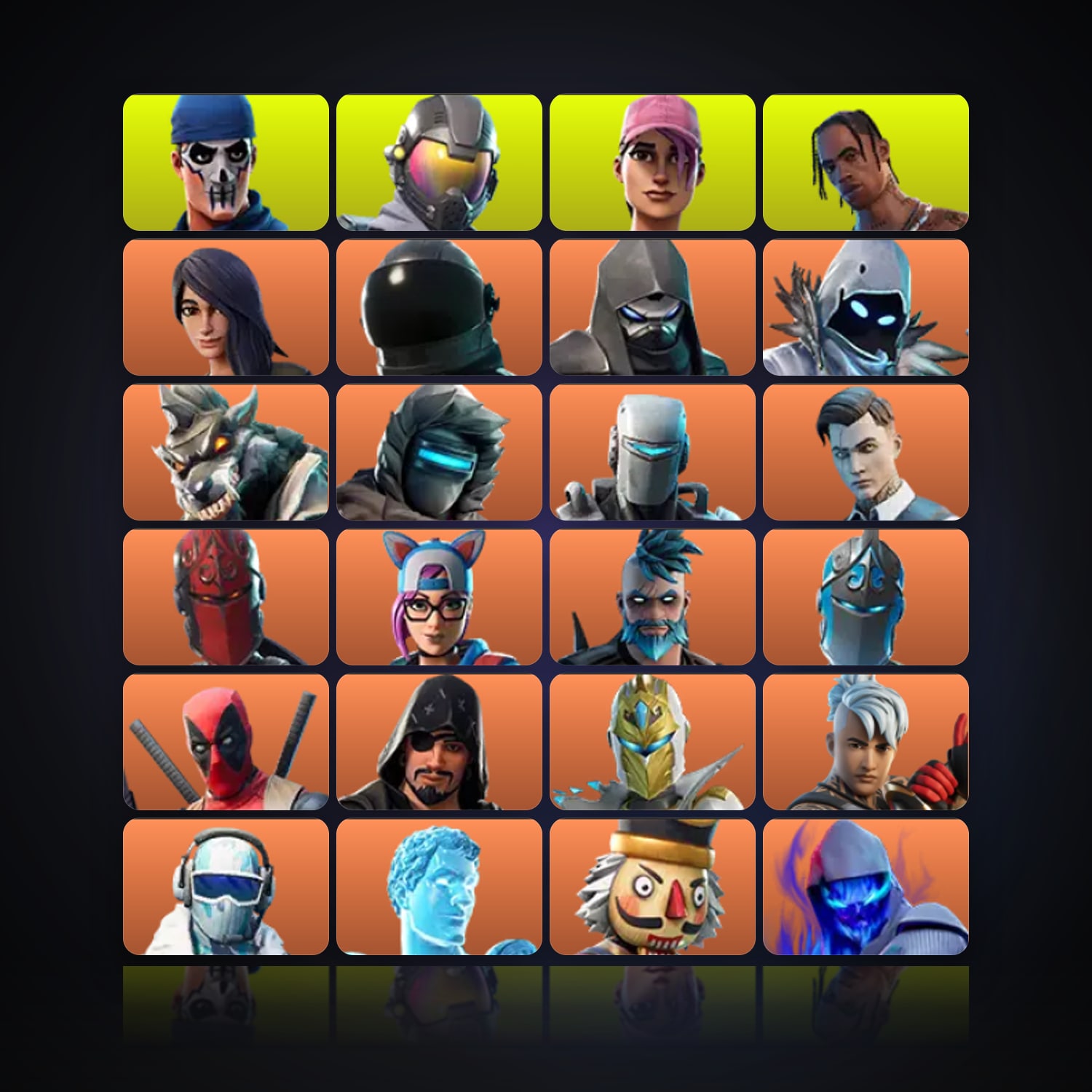 Fortnite | 231 Skins | Level 2358 | 323 Wins — HabibiAccounts