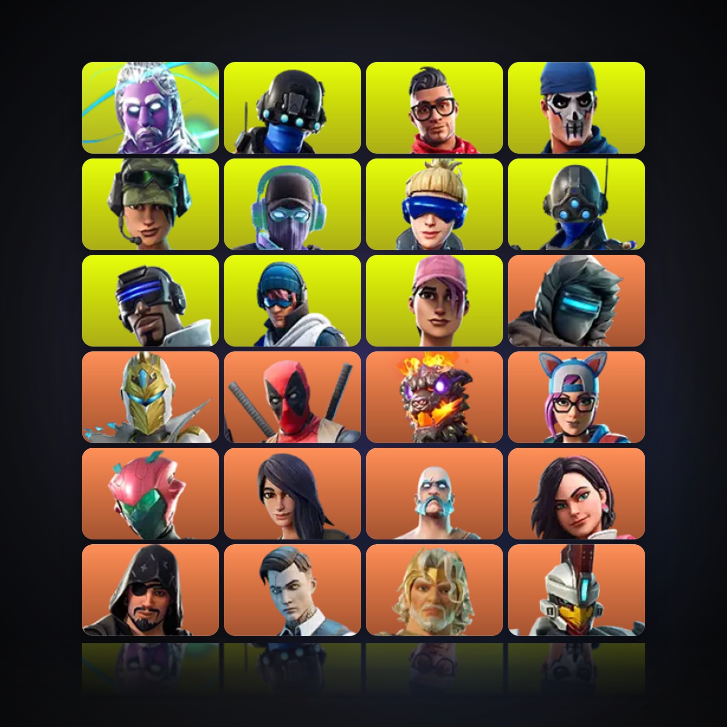 Fortnite | 205 Skins | 2K V-Bucks | Level 2941 | 254 Wins — HabibiAccounts