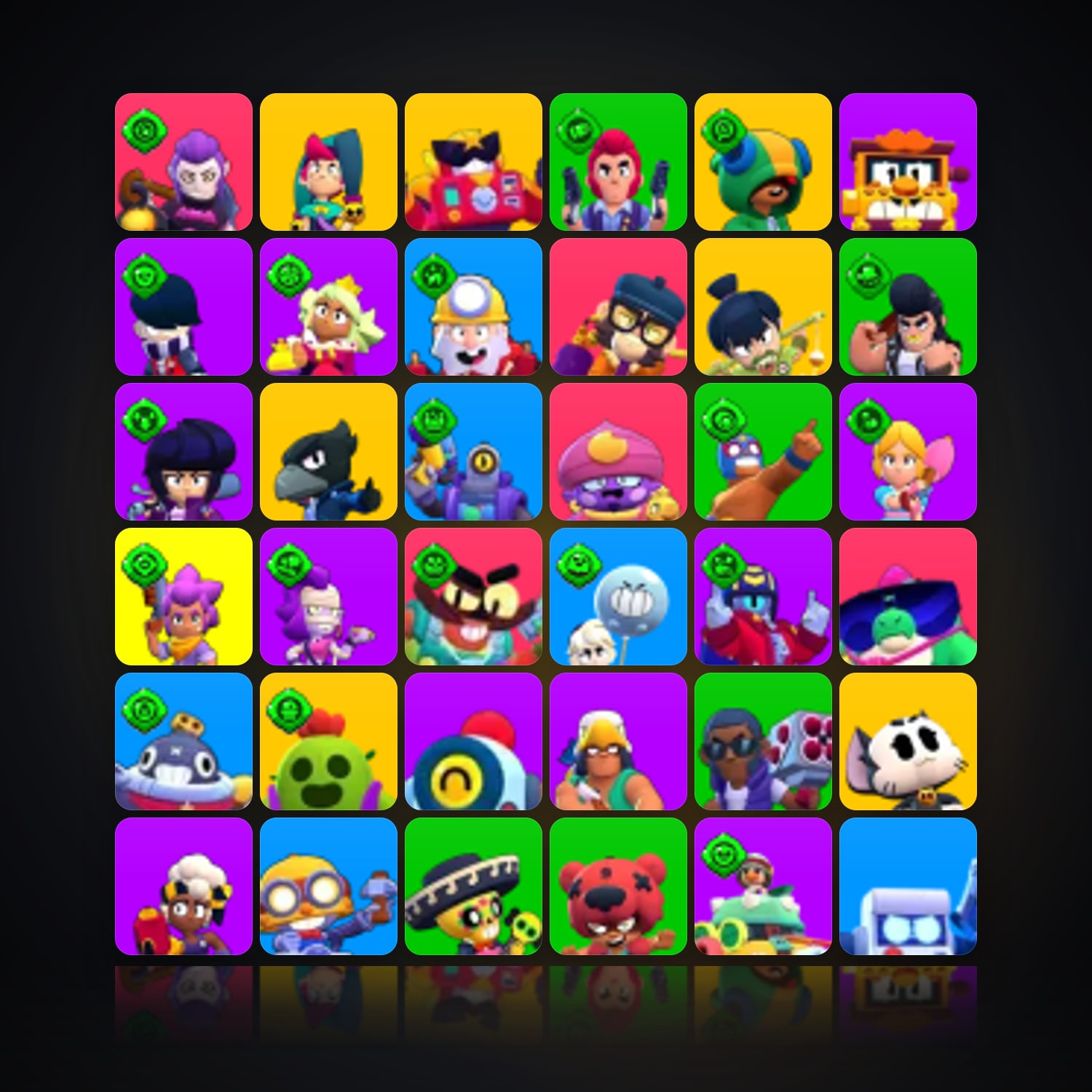 105 Brawlers | 49.3K Trophies — HabibiAccounts