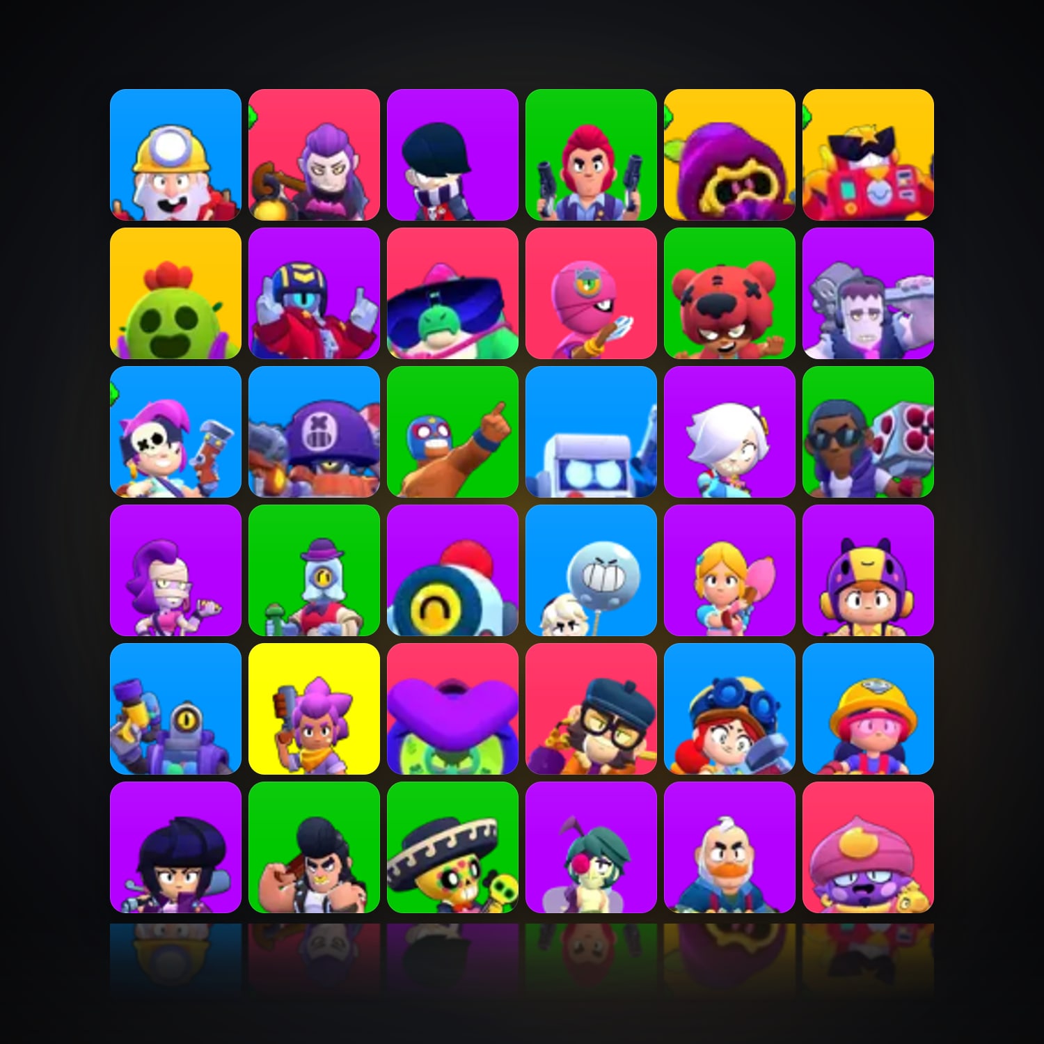56 Brawlers | 13.2K Trophies — HabibiAccounts