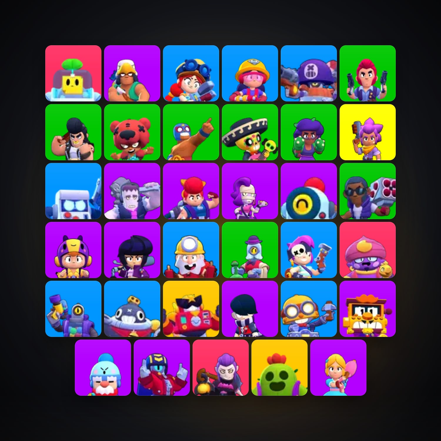 35 Brawlers | 14.9K Trophies — HabibiAccounts