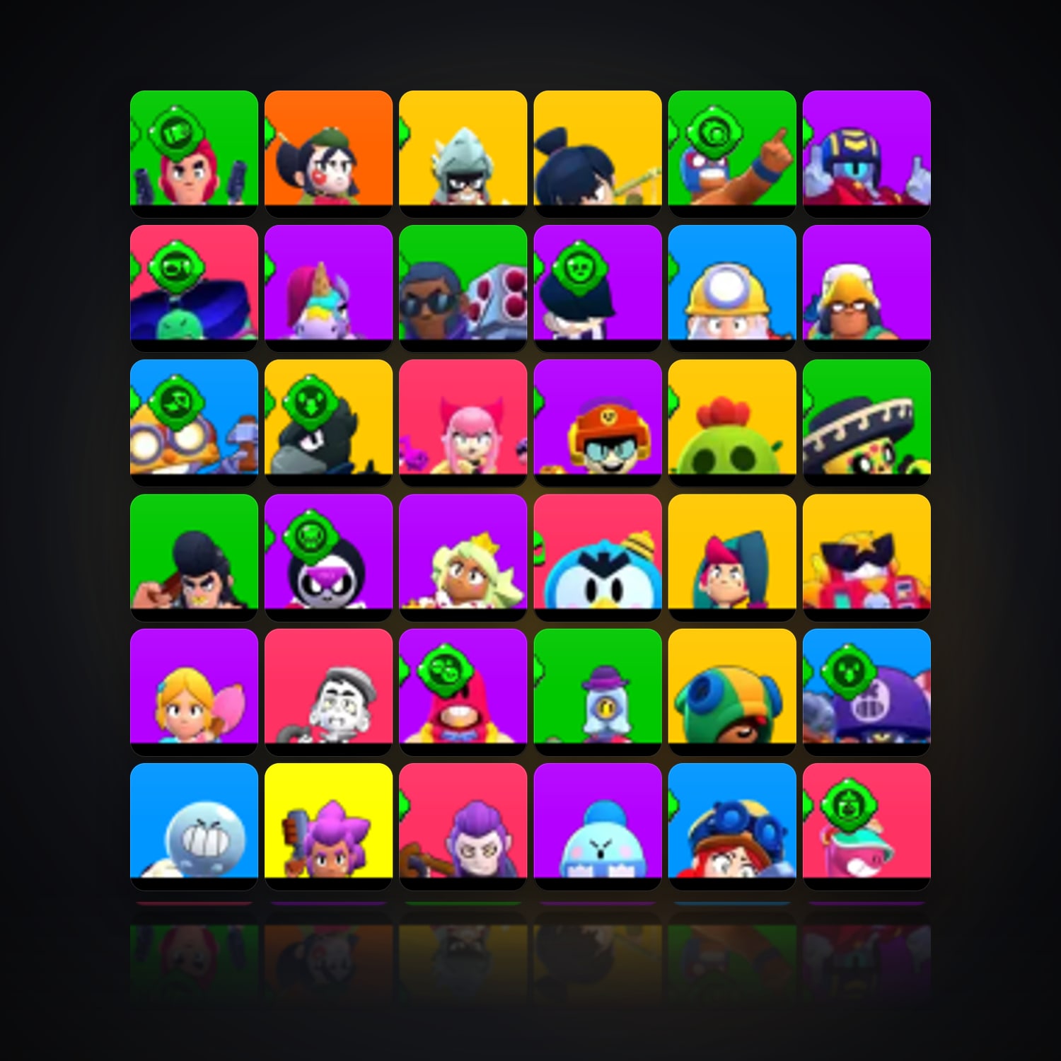81 Brawlers | 24.5K Trophies — HabibiAccounts