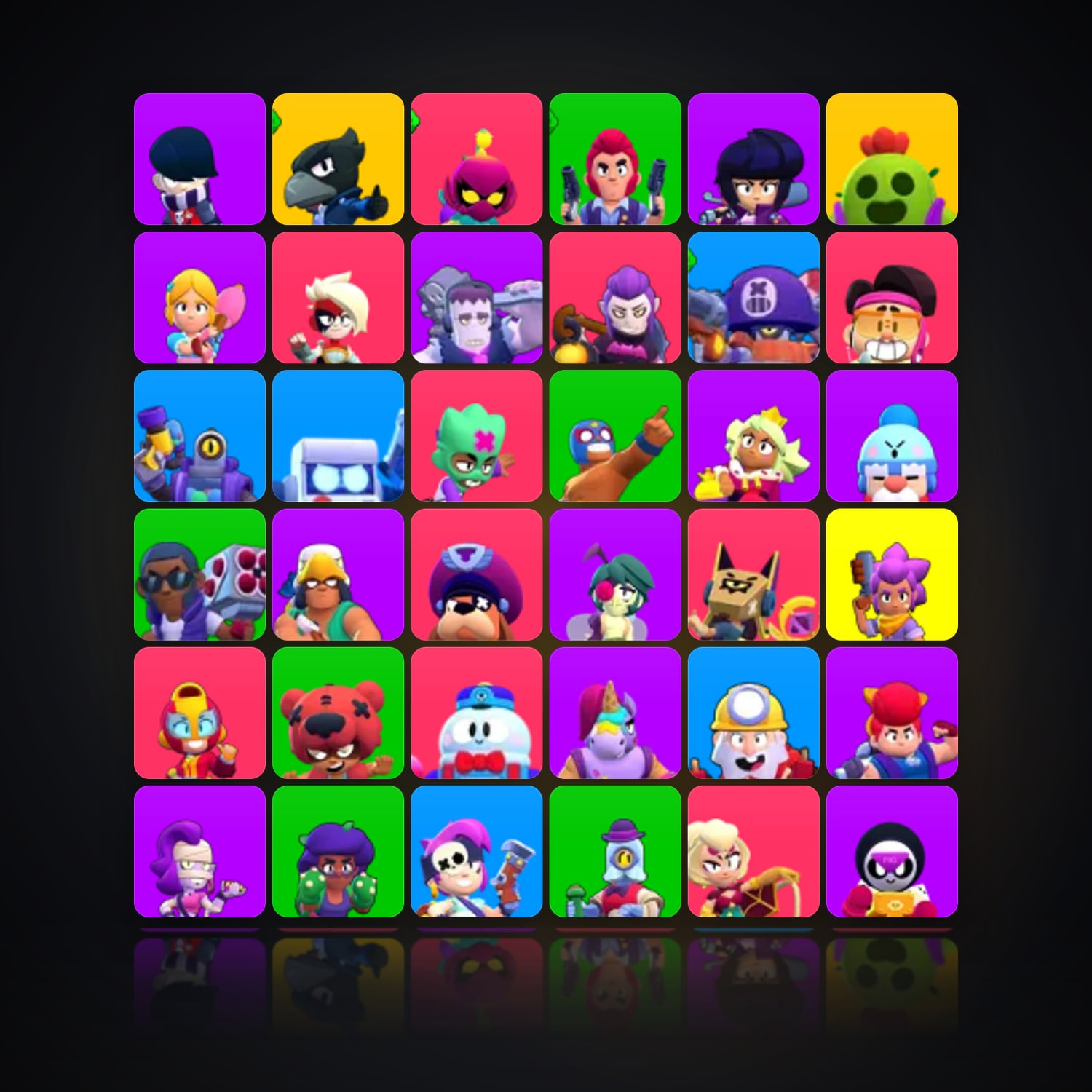 54 Brawlers | 18.6K Trophies — HabibiAccounts