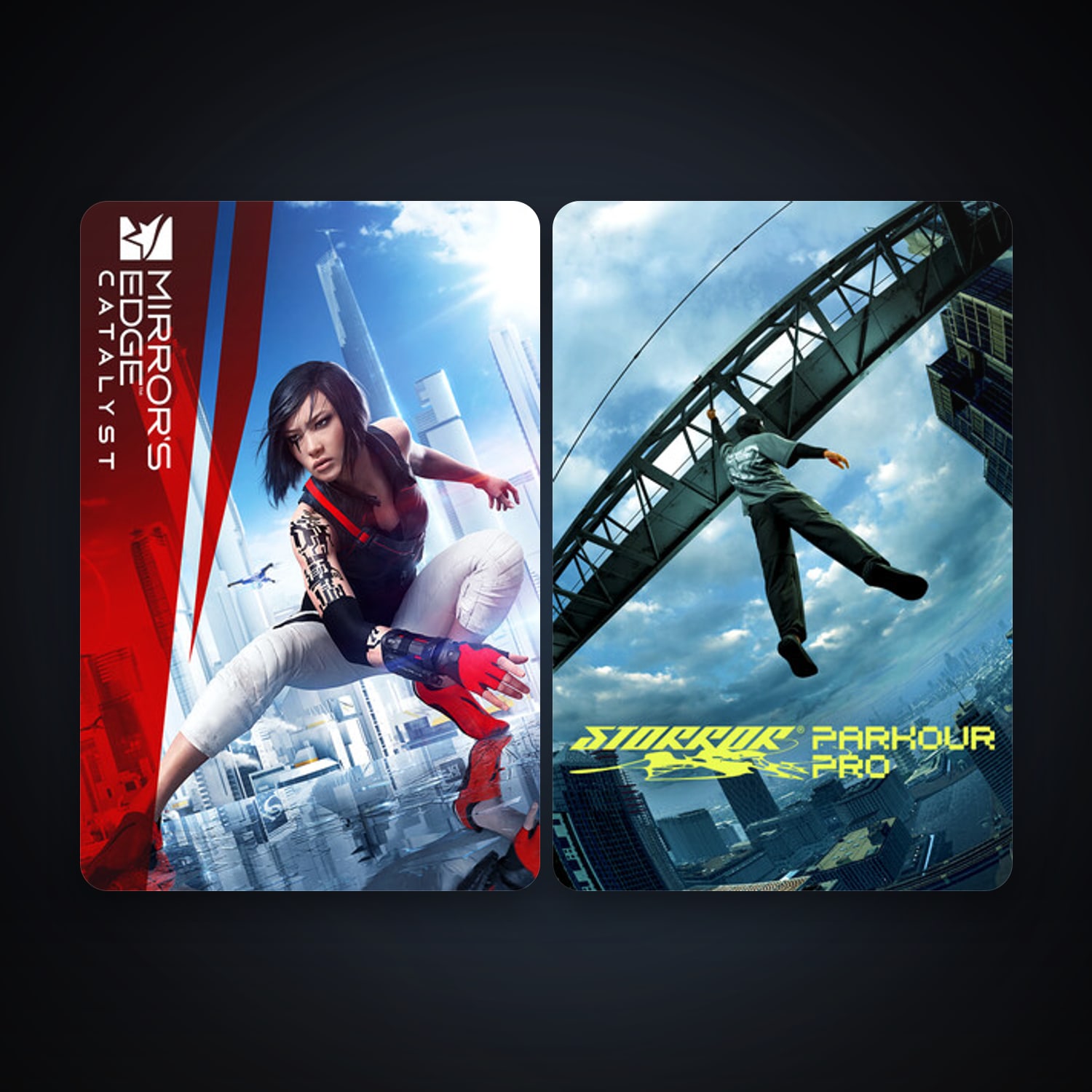 Mirror's Edge Catalyst + STORROR Parkour Pro, 5 games, clean — HabibiAccounts