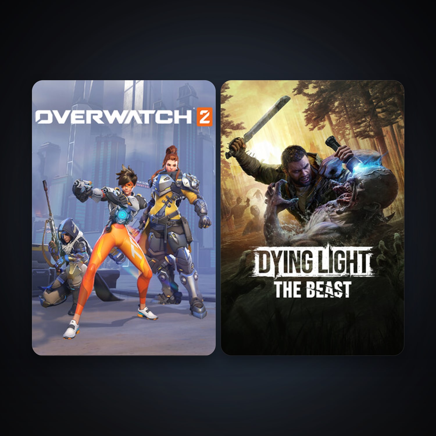 Overwatch 2 + Dying Light: The Beast, 2 games, clean — HabibiAccounts