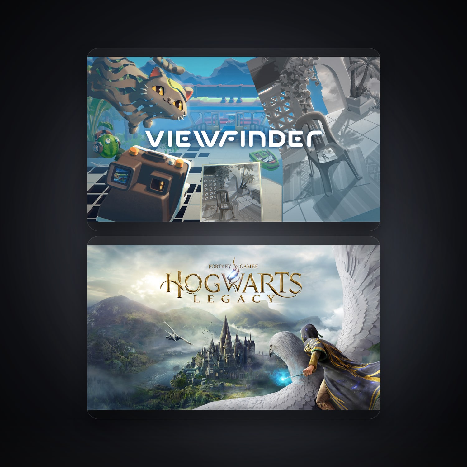 Viewfinder & Hogwarts Legacy | 2 Games — HabibiAccounts