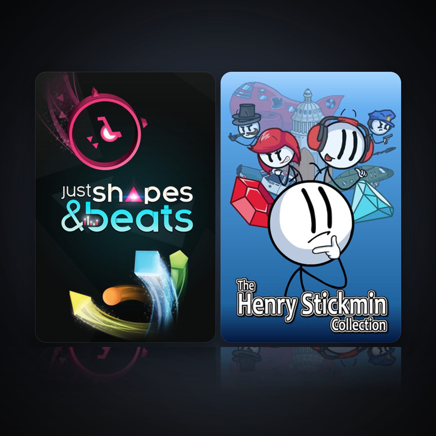 Just Shapes & Beats & The Henry Stickmin Collection | Clean — HabibiAccounts