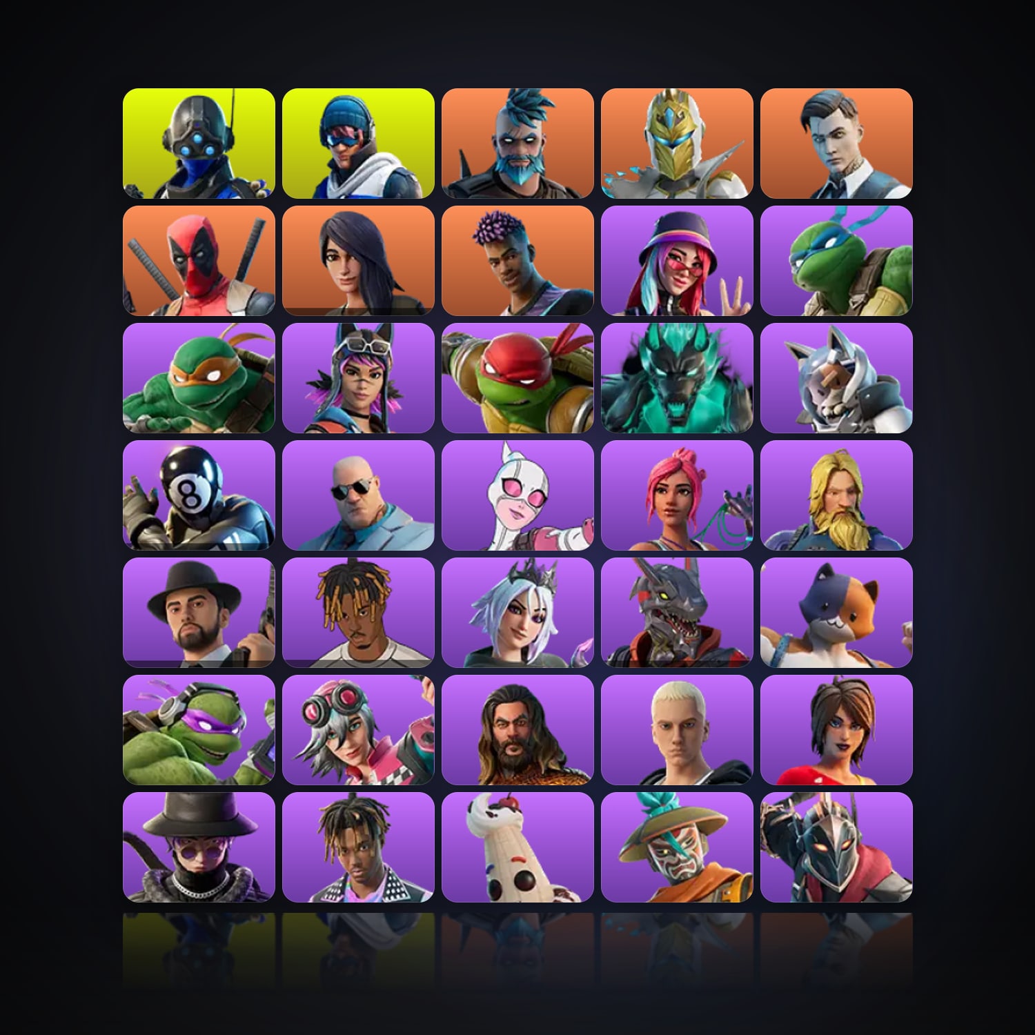 Fortnite | 47 Skins | Level 549 | 26 Wins — HabibiAccounts