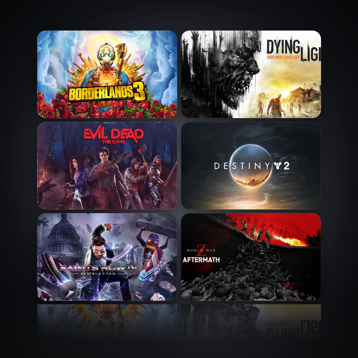 هالحساب إبك فيه Borderlands 3 وDying Light Enhanced Edition، ES، 257 ألعاب — HabibiAccounts