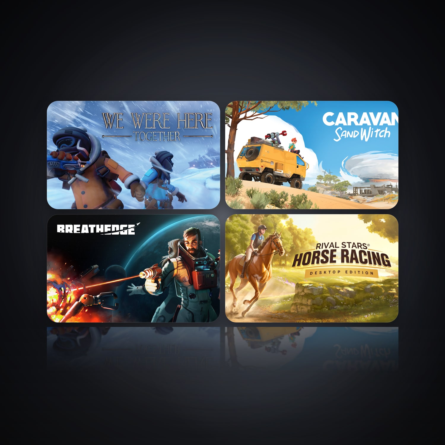 We Were Here Together & Caravan SandWitch | 4 Games — HabibiAccounts