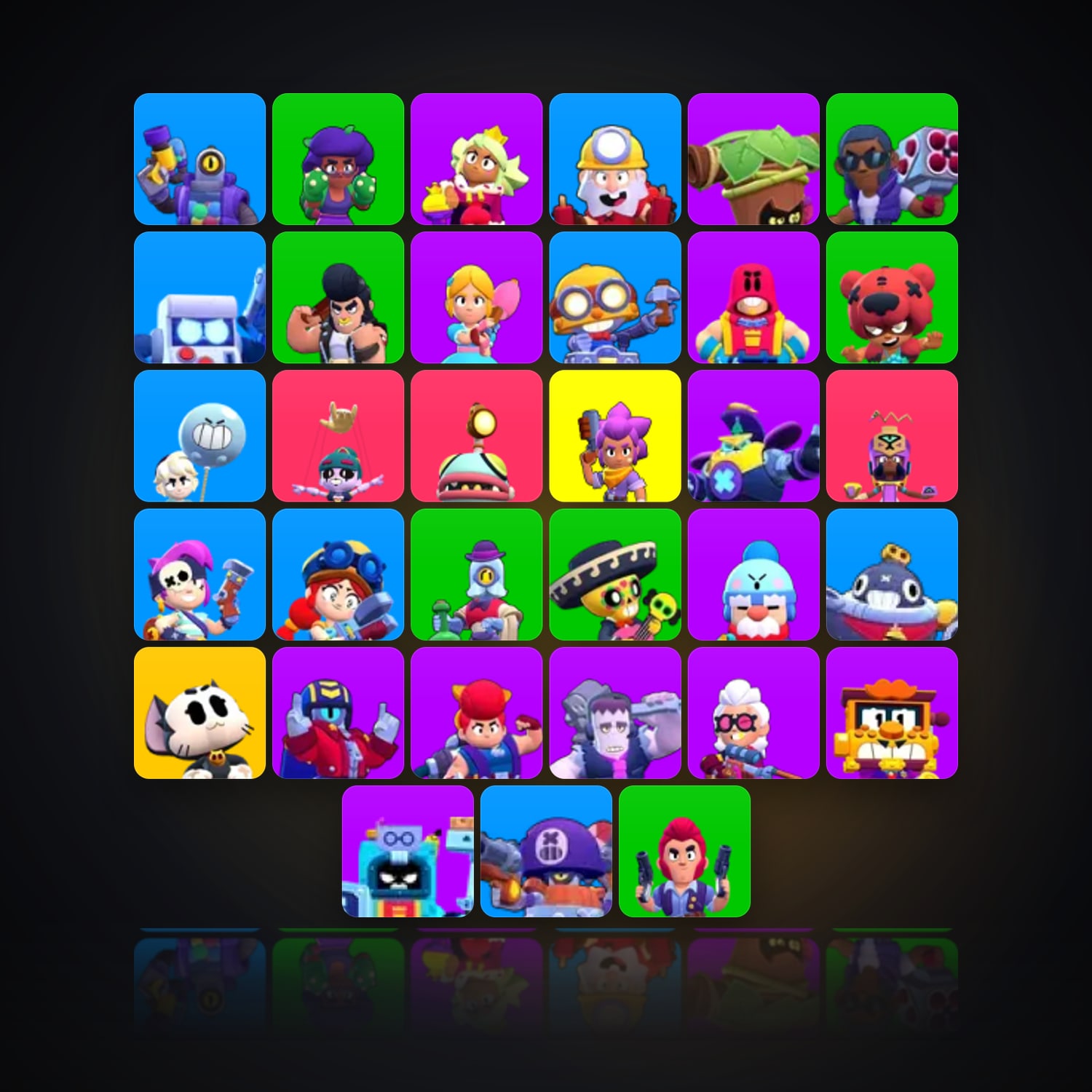 33 Brawlers | 30.1K Trophies — HabibiAccounts