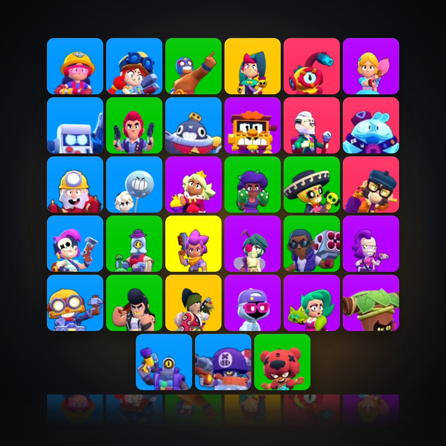 33 Brawlers | 30.9K Trophies — HabibiAccounts