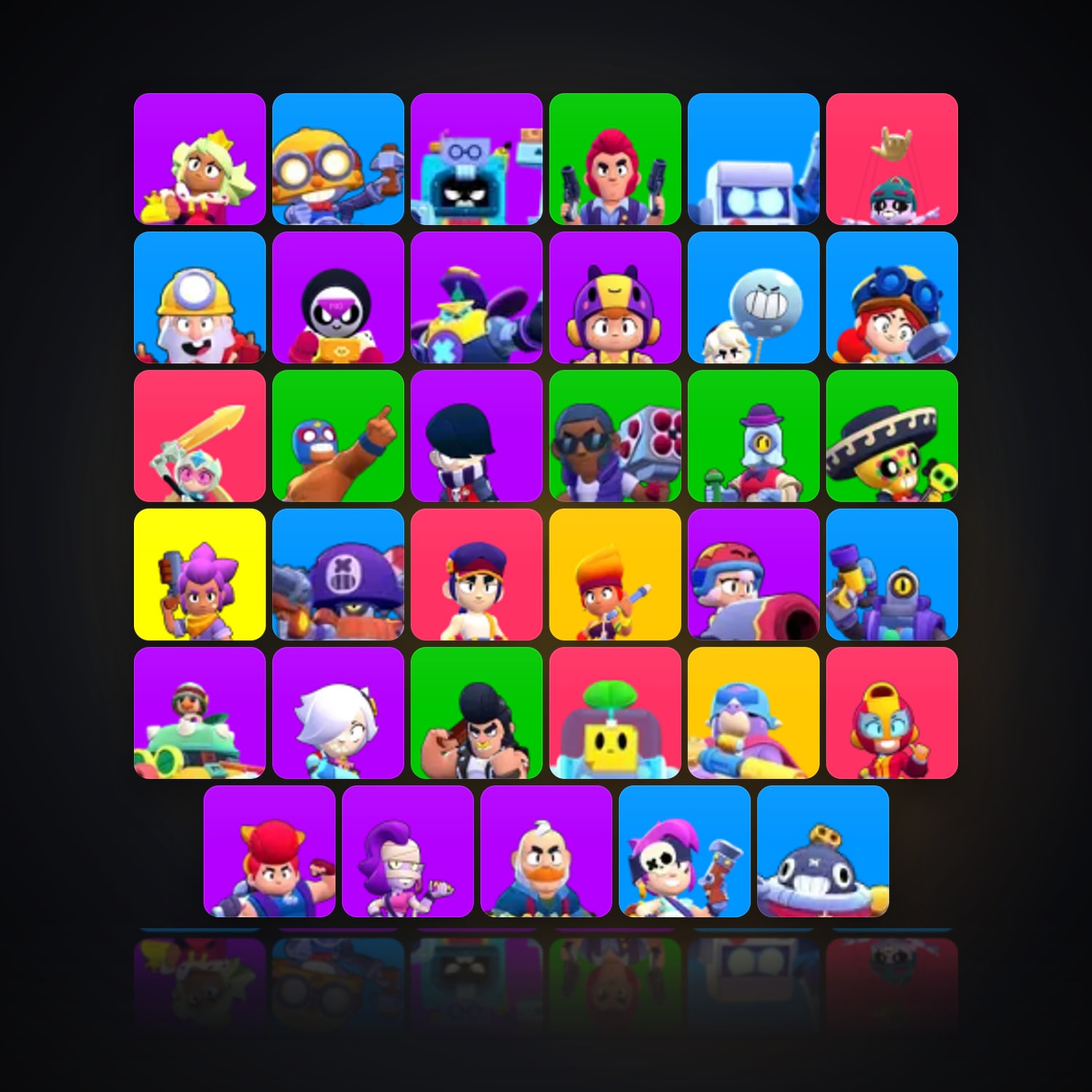 37 Brawlers | 30.3K Trophies — HabibiAccounts