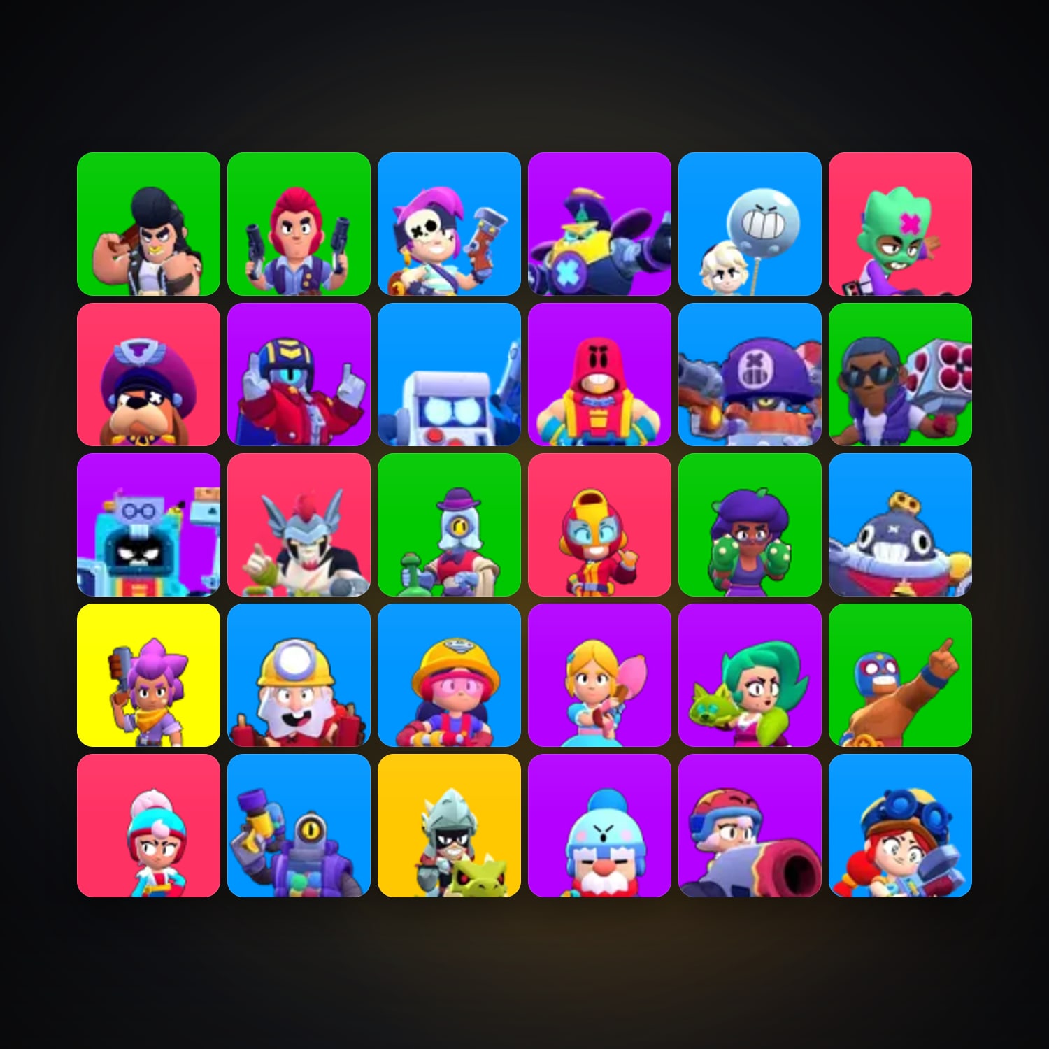31 Brawlers | 30.8K Trophies — HabibiAccounts