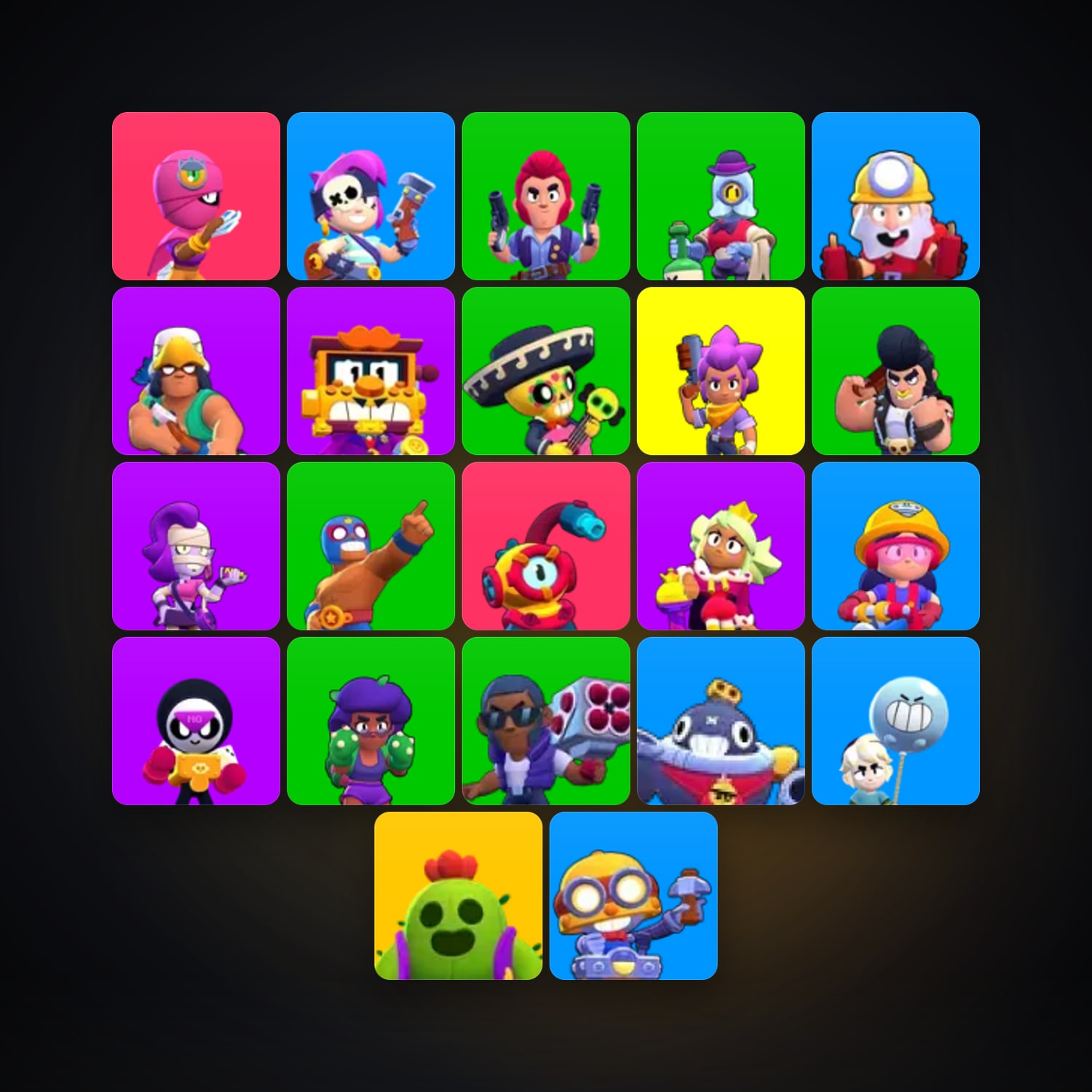 22 Brawlers | 20.3K Trophies — HabibiAccounts