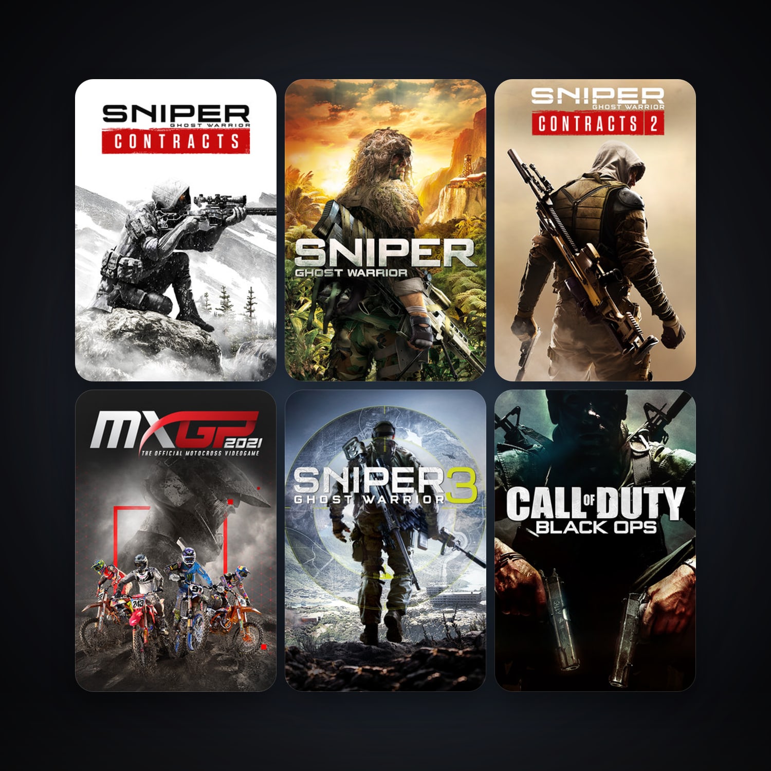 Call of Duty: World at War + Call of Duty: Modern Warfare 2 (2009), 34 games, Steam 10, clean — HabibiAccounts