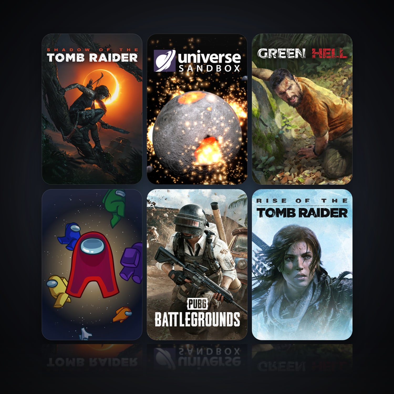 Shadow of the Tomb Raider & Universe Sandbox | 26 Games | Clean — HabibiAccounts