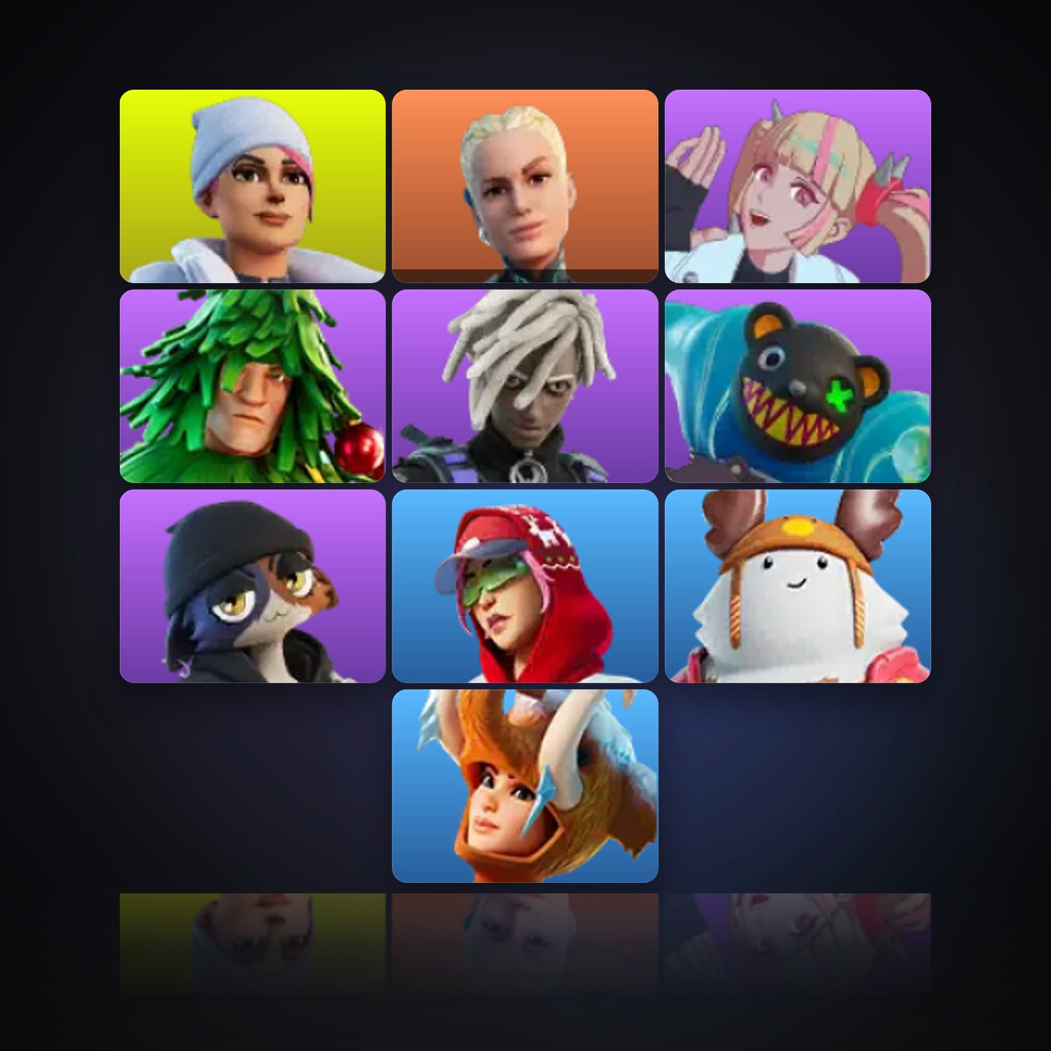 Fortnite | 10 Skins | 750 V-Bucks | Level 269 | 24 Wins — HabibiAccounts