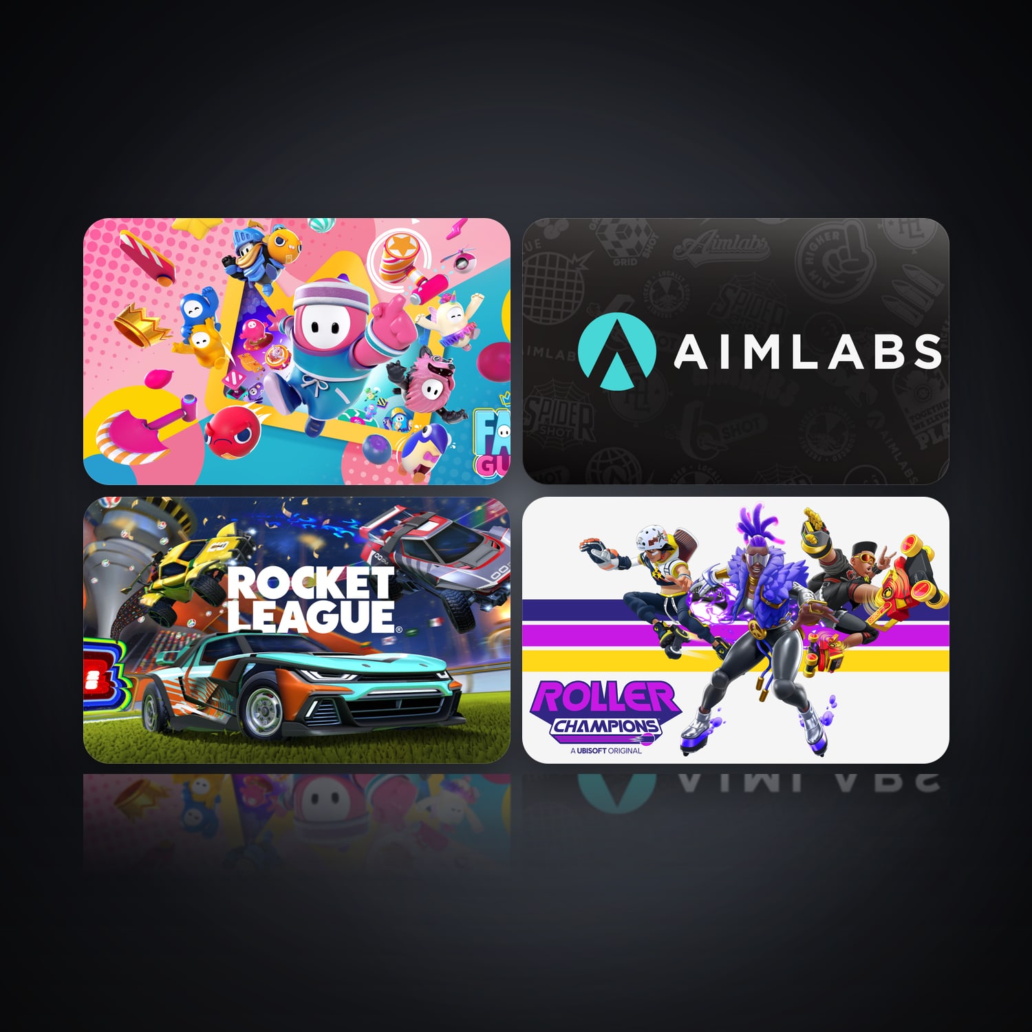 Fall Guys & Aimlabs | 4 Games — HabibiAccounts
