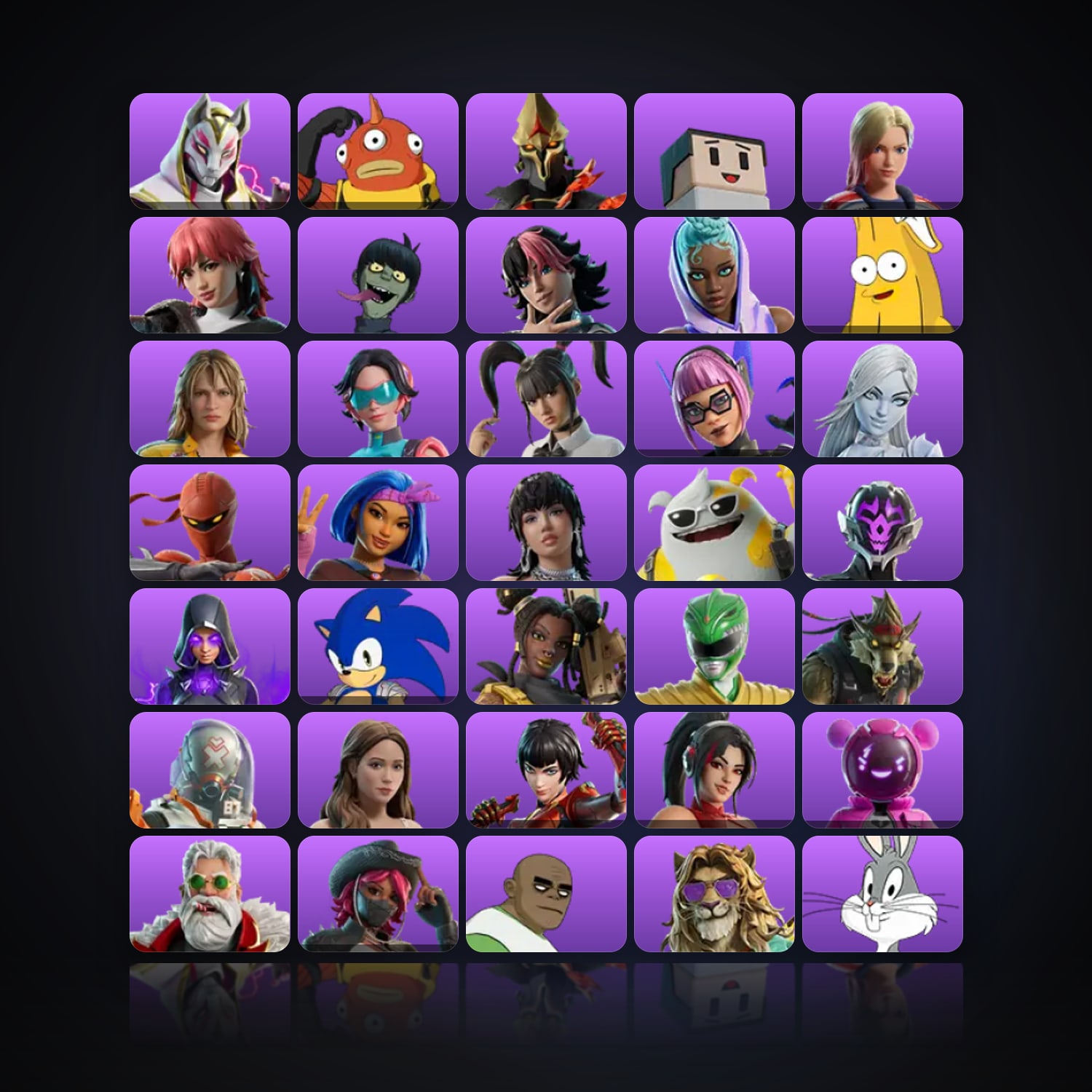 Fortnite | 98 Skins | Level 2887 | 409 Wins — HabibiAccounts
