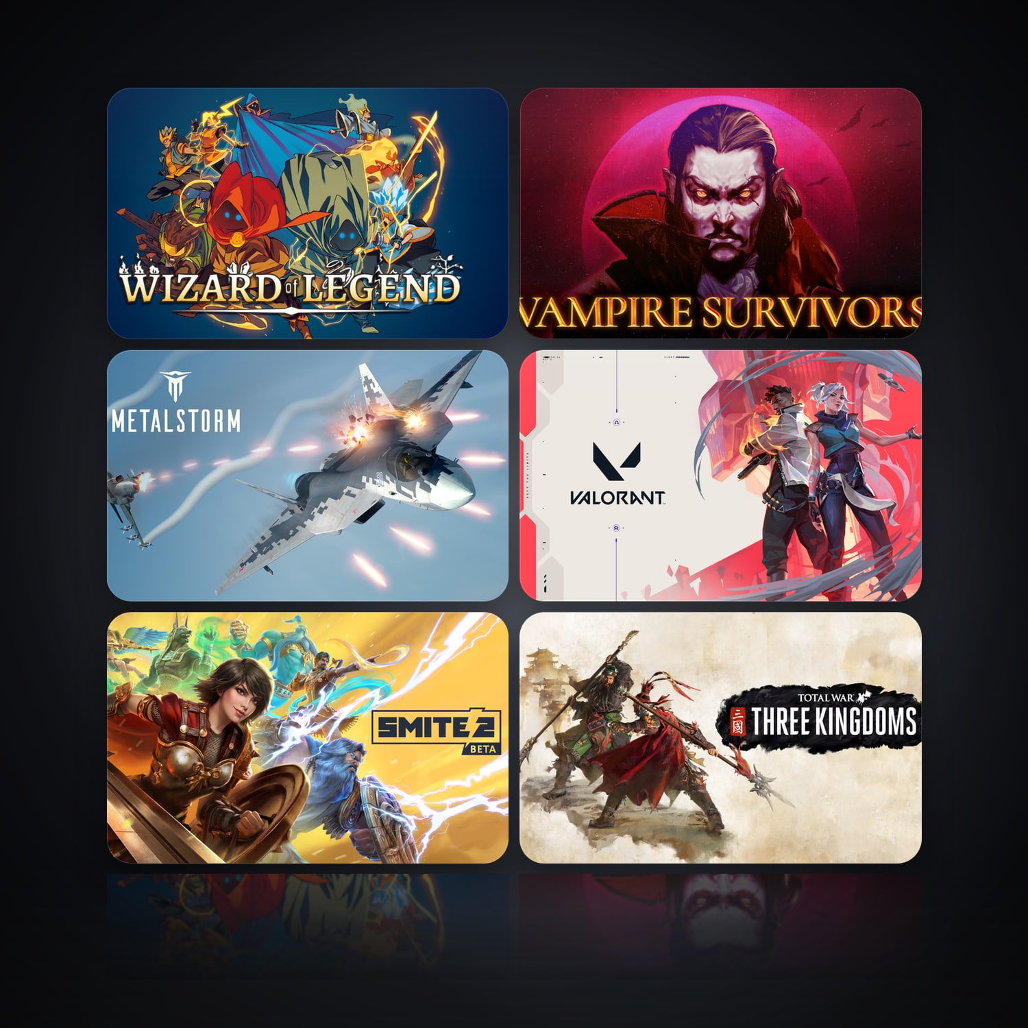 Wizard of Legend & Vampire Survivors | 52 Games — HabibiAccounts
