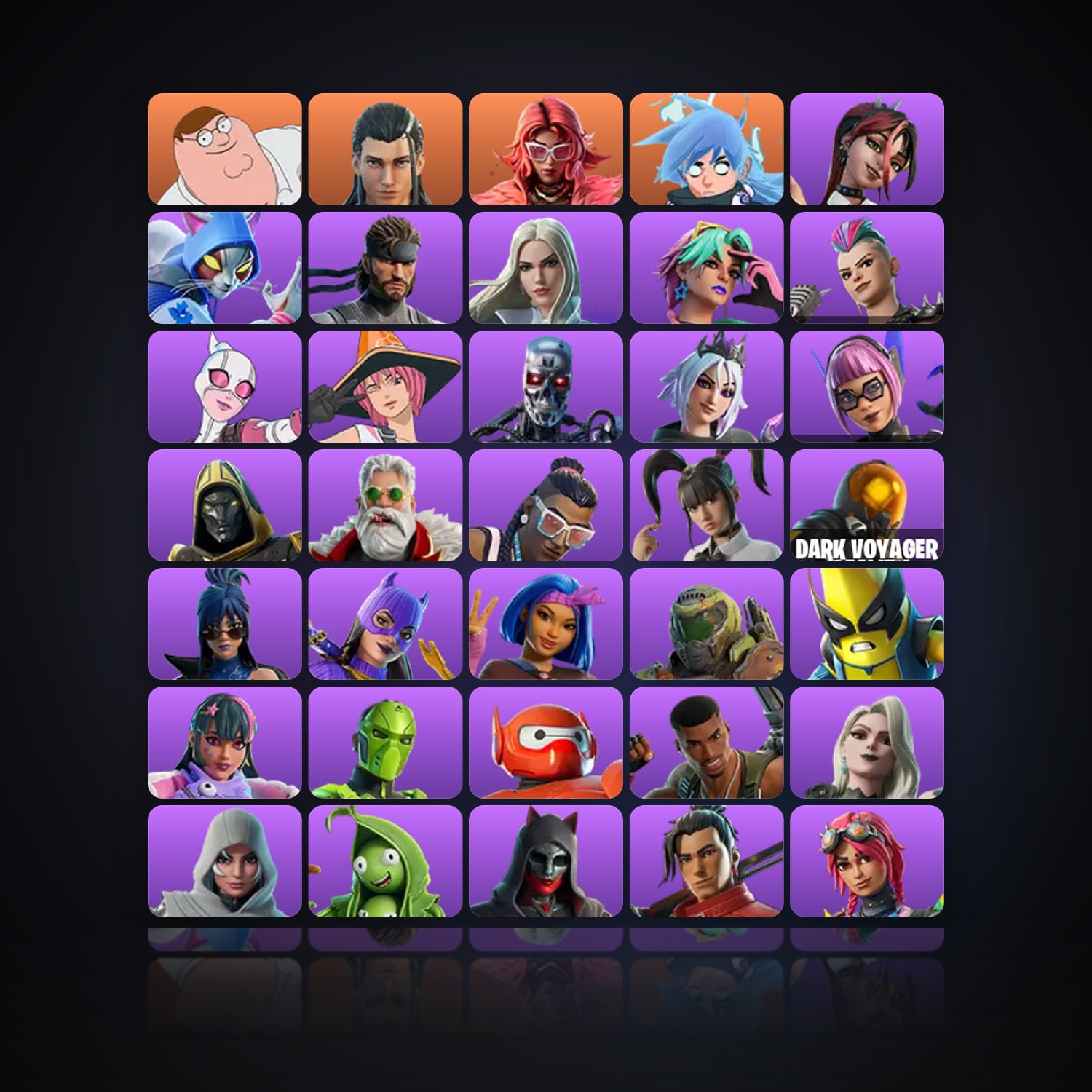 Fortnite | 96 Skins | Level 2283 | 153 Wins — HabibiAccounts