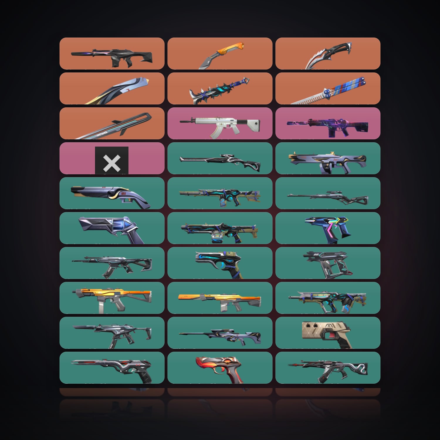سيرفر LA | 83 سكن | 6 سكين | لفل 236 — HabibiAccounts
