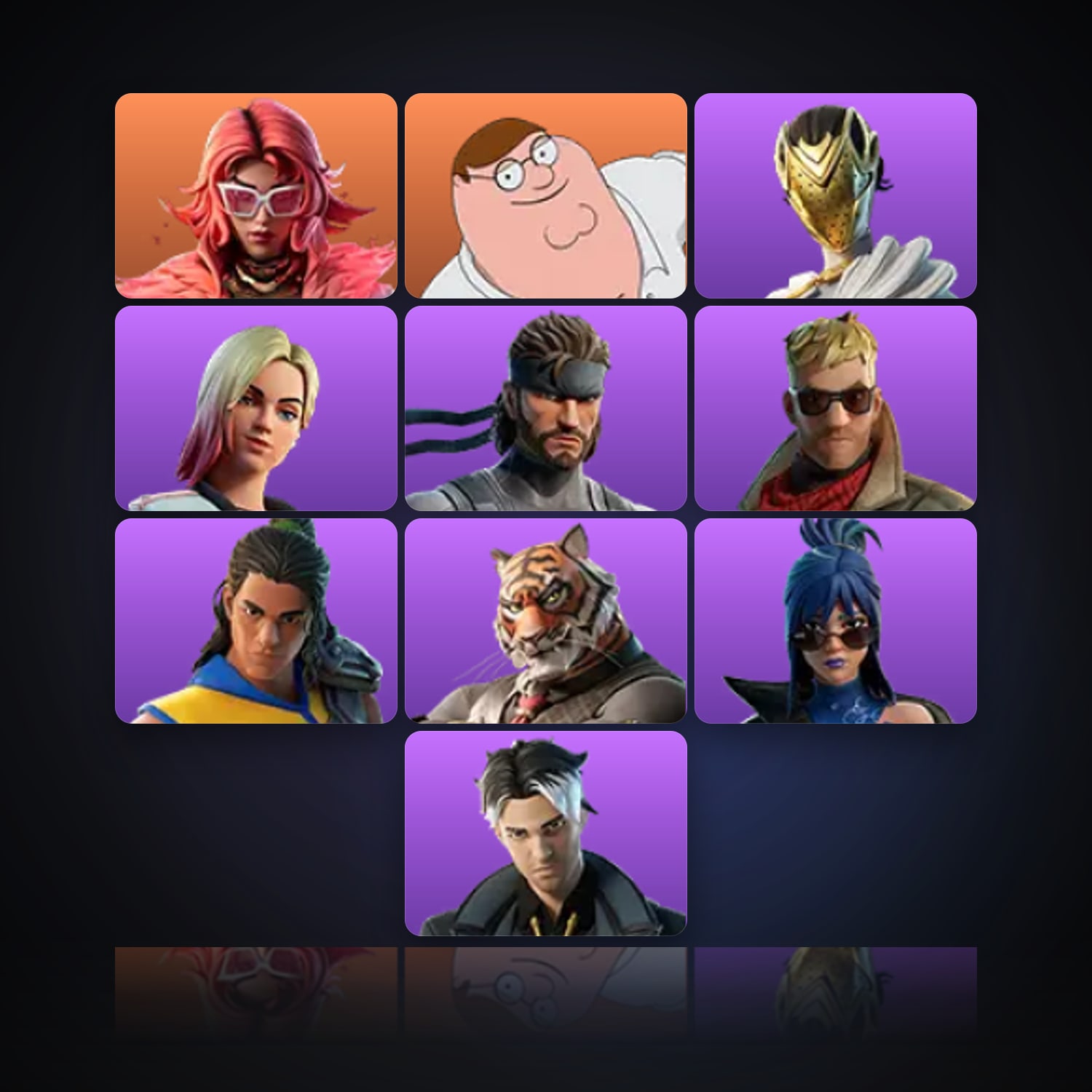 Fortnite | 15 Skins | 350 V-Bucks | Level 275 | 34 Wins — HabibiAccounts