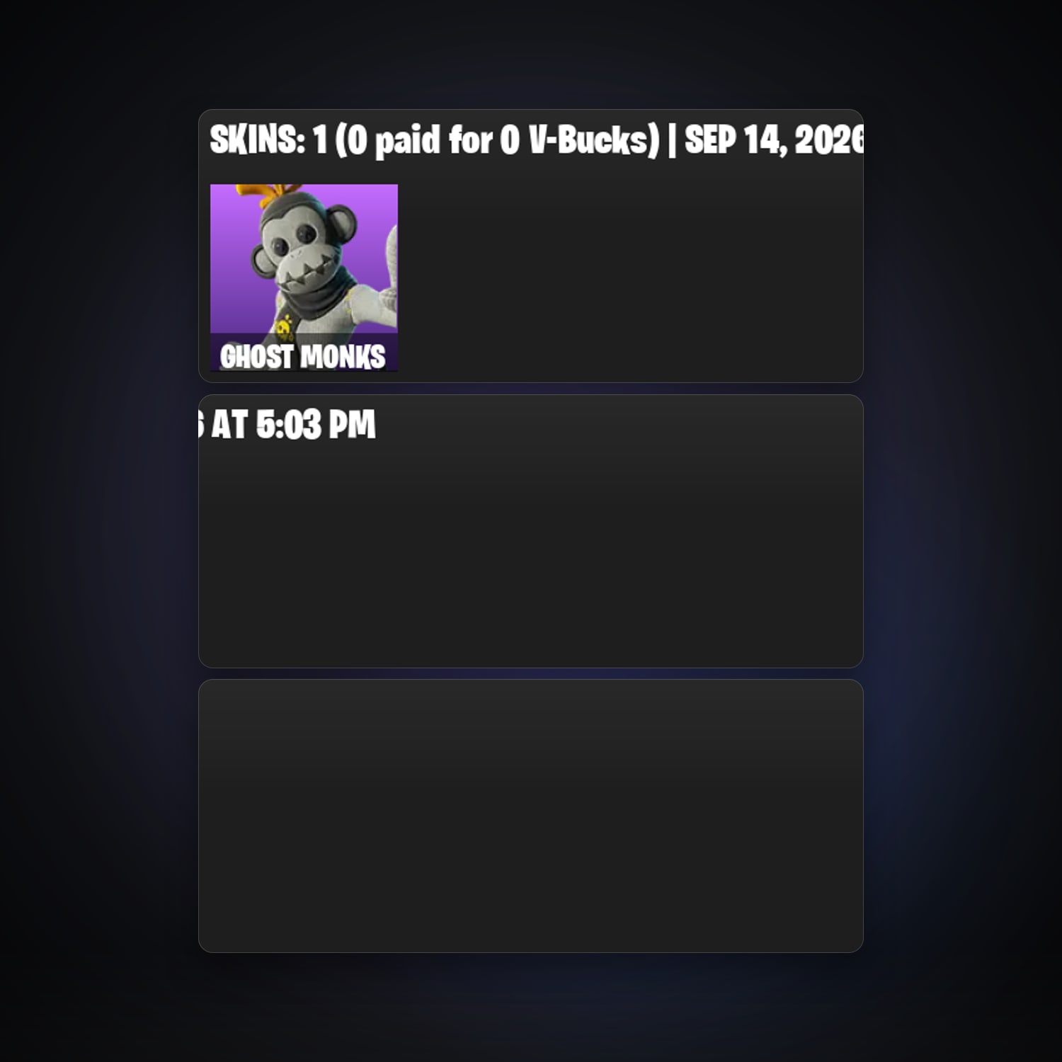 Fortnite | 1 Skins | 100 V-Bucks | Level 11 — HabibiAccounts