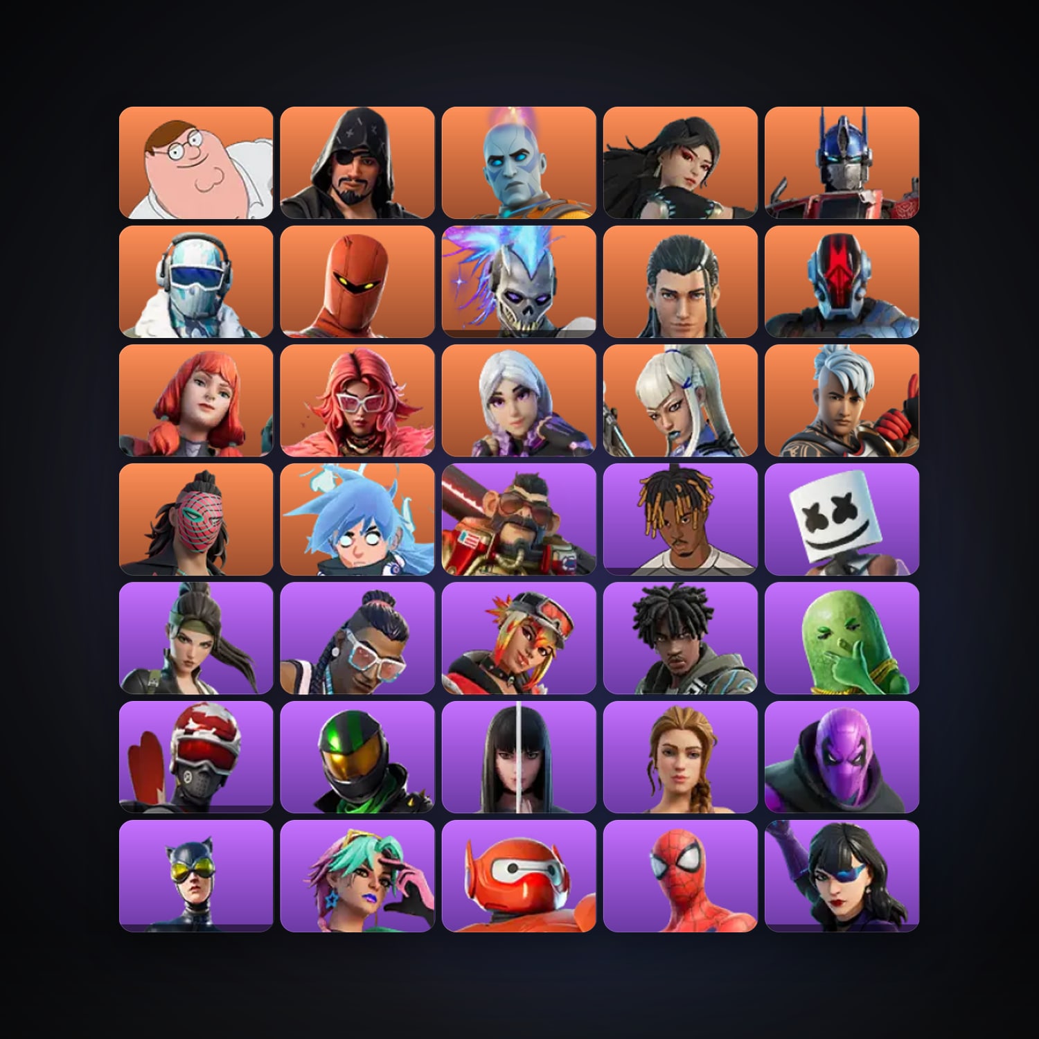 Fortnite | 152 Skins | 650 V-Bucks | Level 3185 | 368 Wins — HabibiAccounts