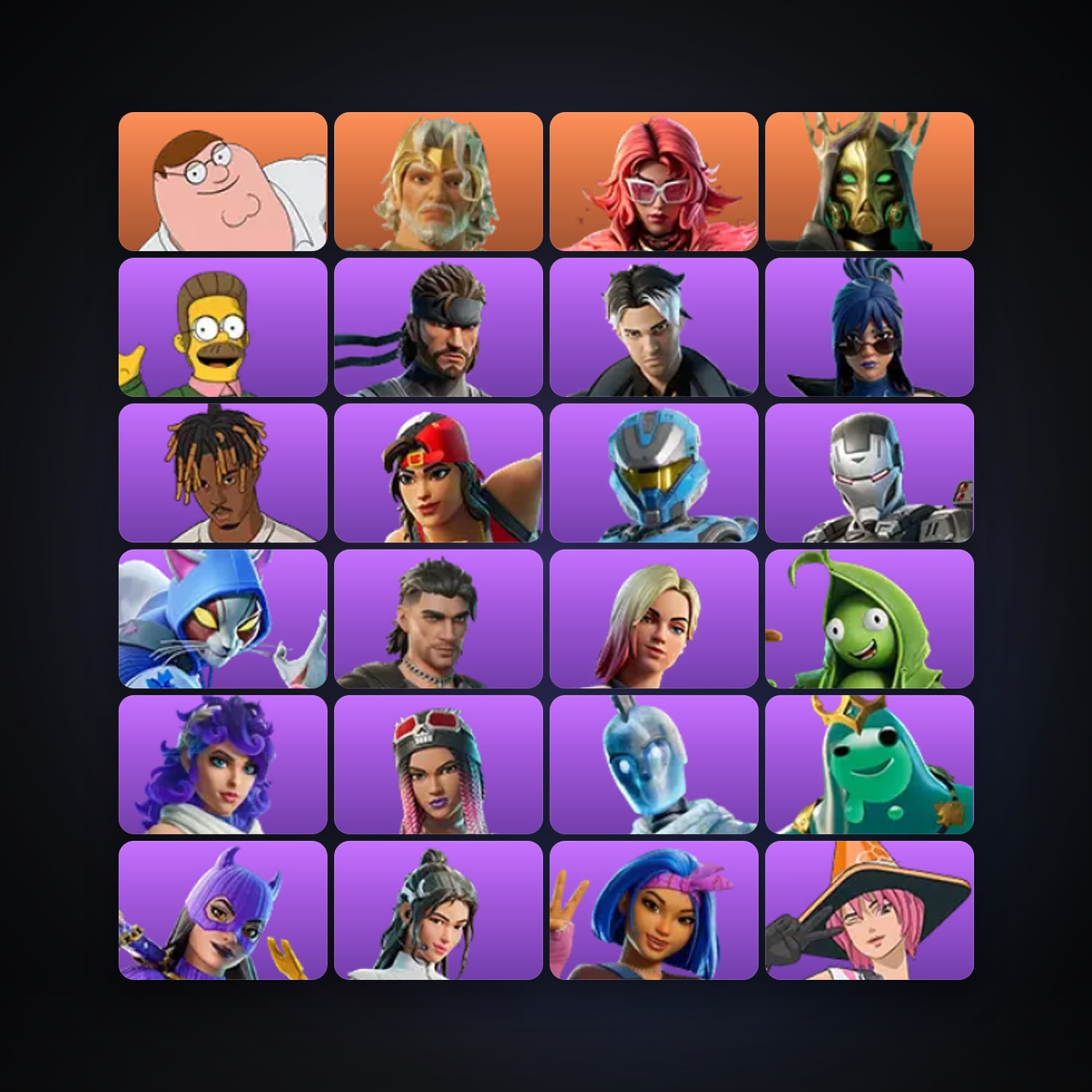 Fortnite | 108 Skins | 300 V-Bucks | Level 5533 | 330 Wins — HabibiAccounts