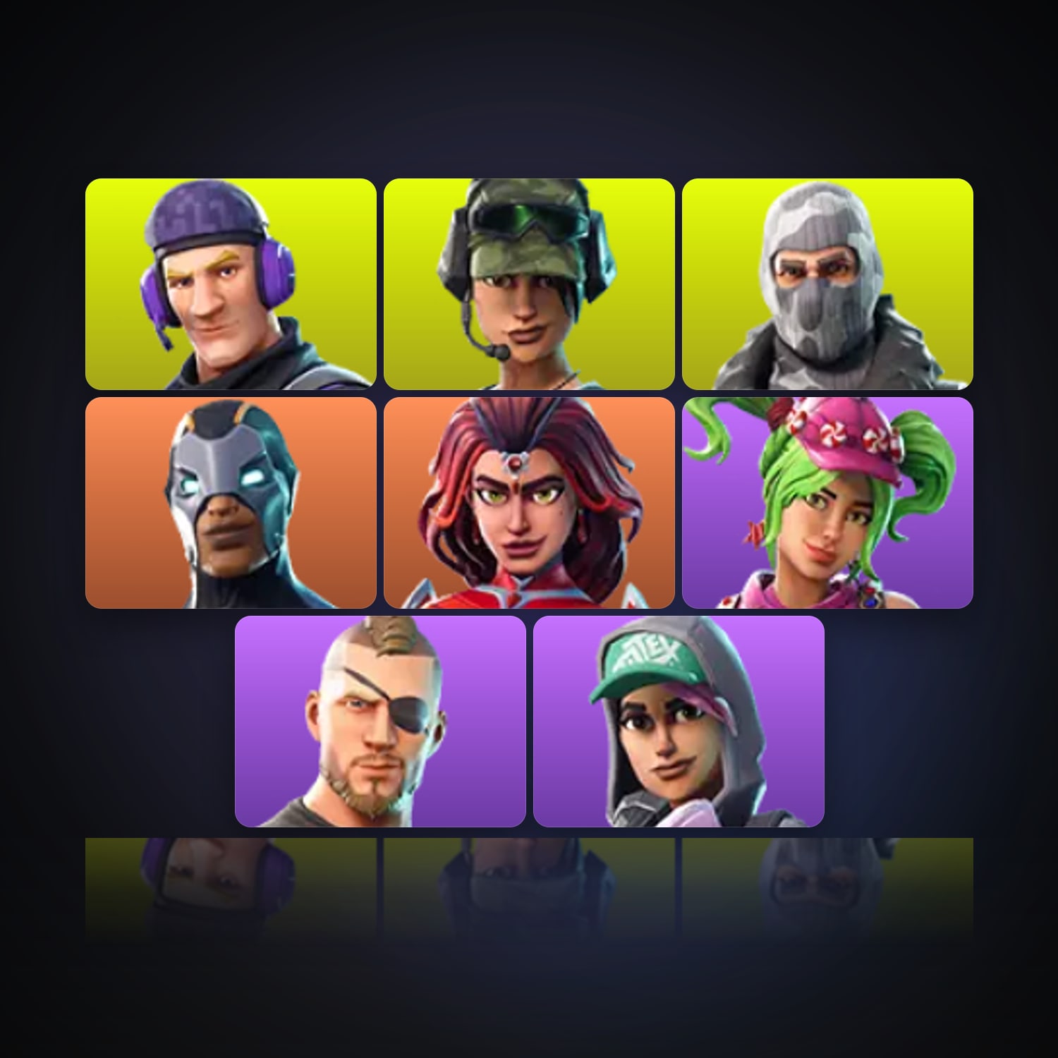 Fortnite | 8 Skins | 1.4K V-Bucks | Level 199 | 30 Wins — HabibiAccounts