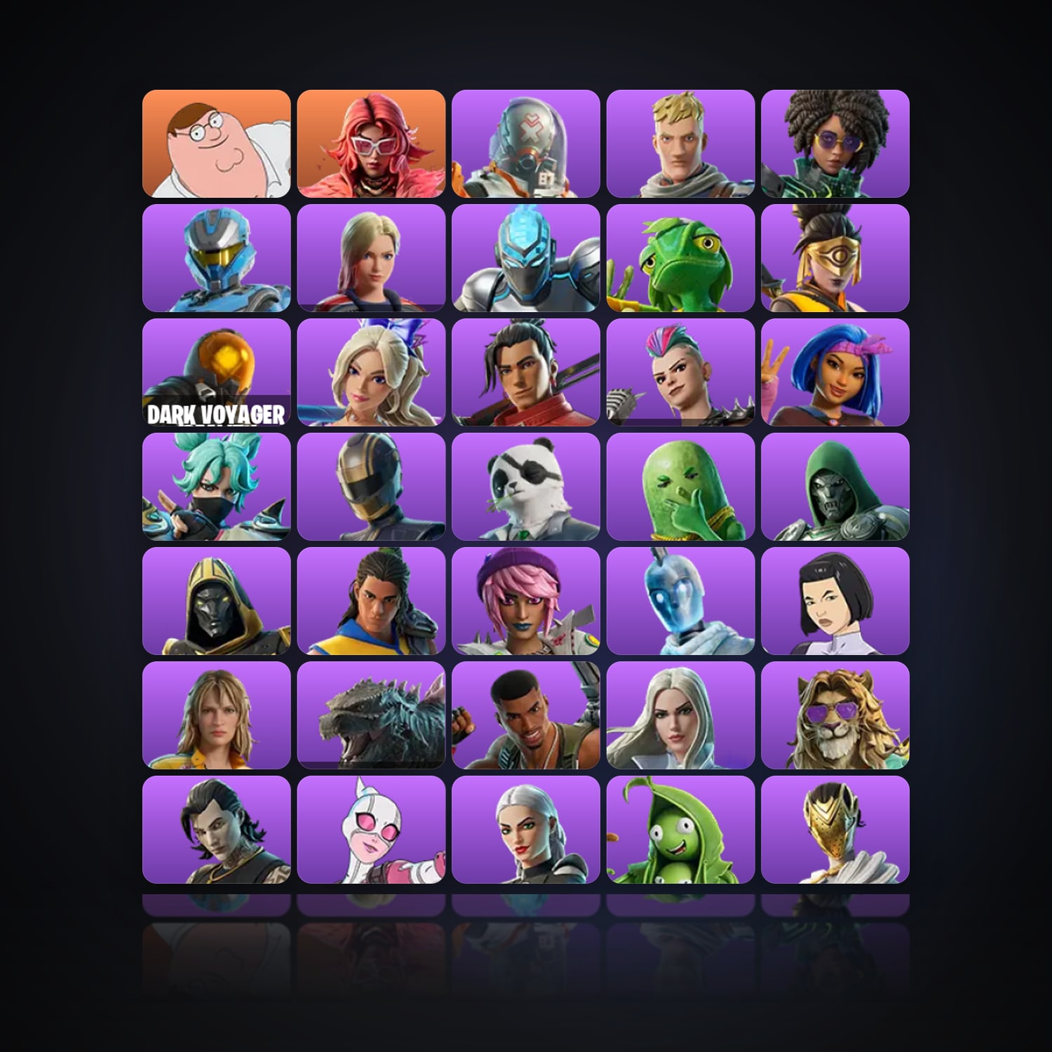Fortnite | 94 Skins | 750 V-Bucks | Level 3104 | 219 Wins — HabibiAccounts