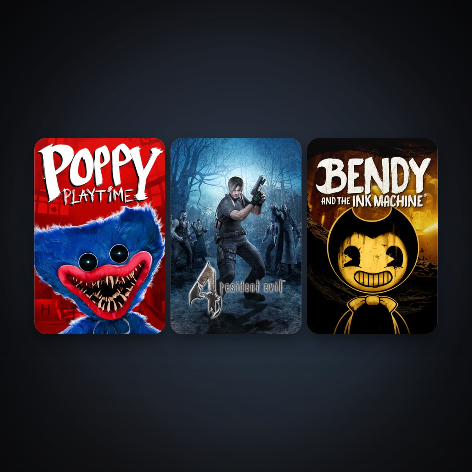 resident evil 4 (2005) + Bendy and the Ink Machine, 6 games, clean — HabibiAccounts