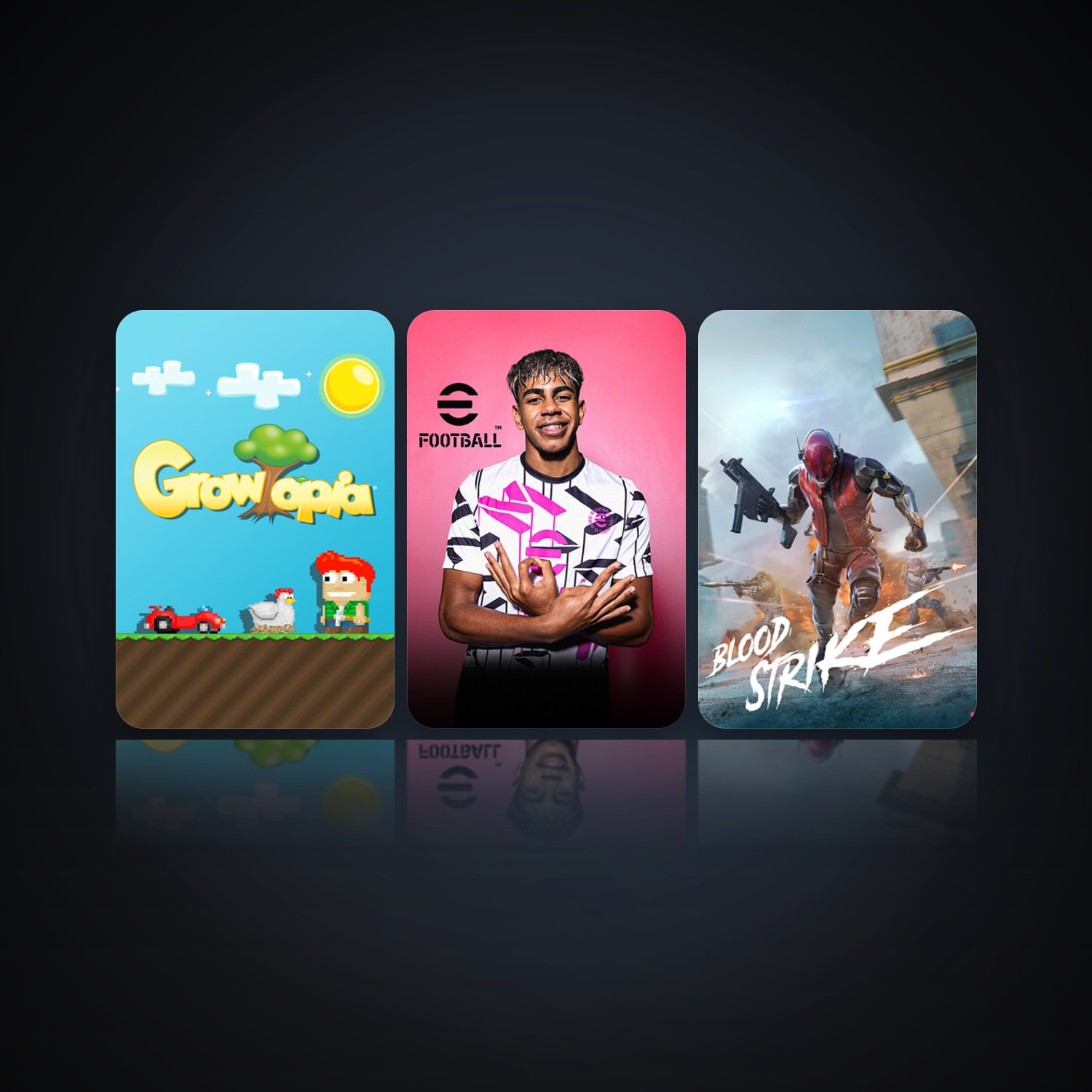 Growtopia & eFootball 2024 — HabibiAccounts