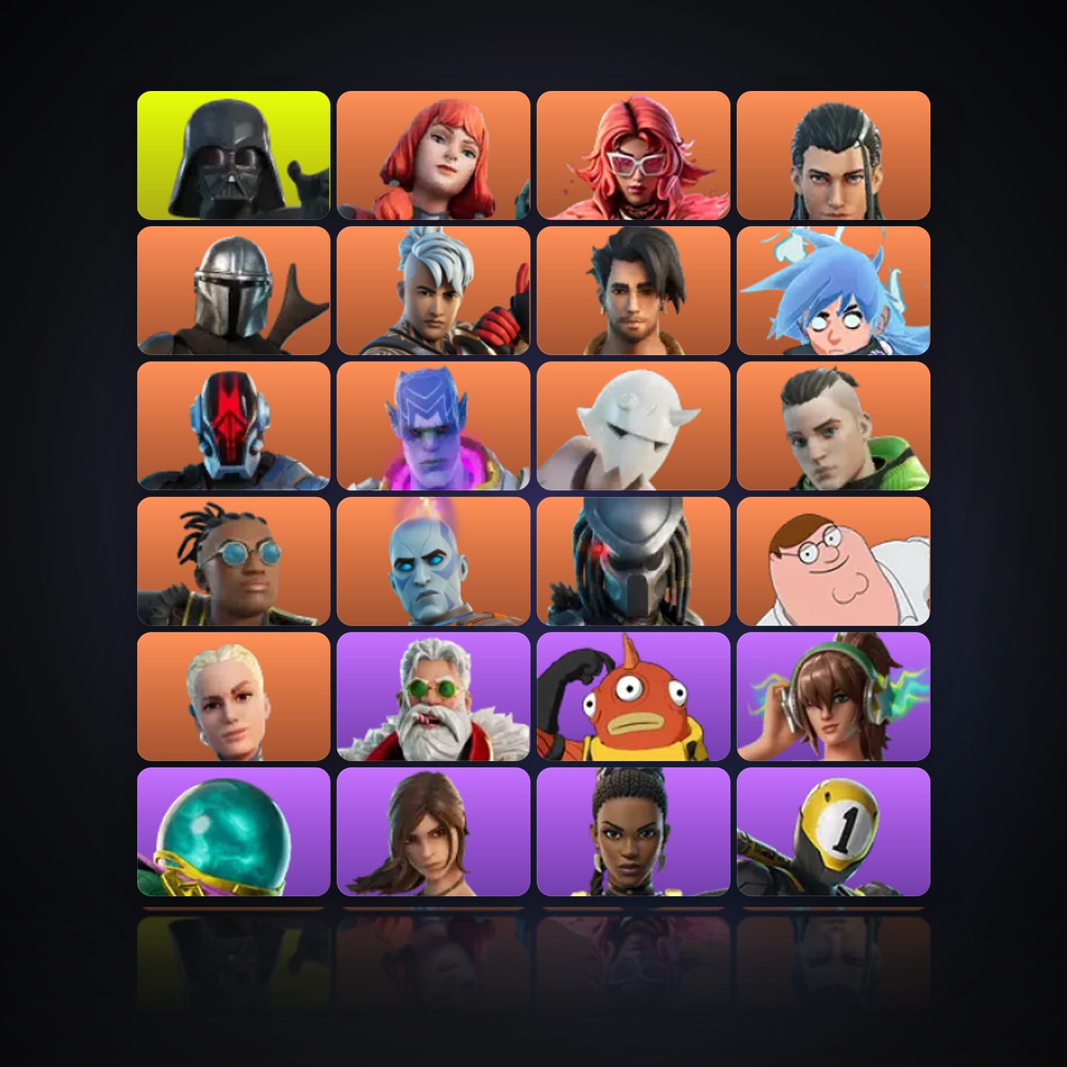 Fortnite | 185 Skins | 750 V-Bucks | Level 2872 | 159 Wins — HabibiAccounts