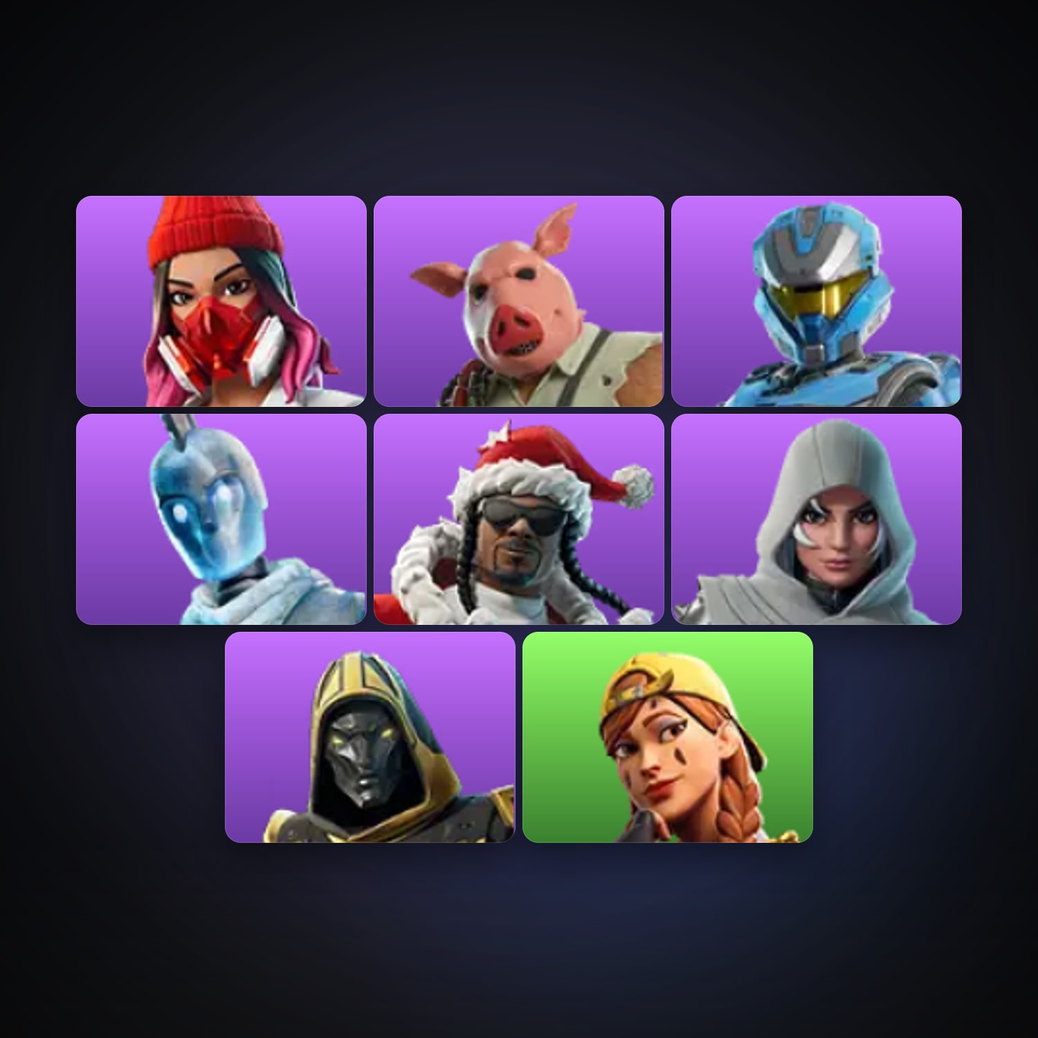 Fortnite | 8 Skins | 700 V-Bucks | Level 746 | 44 Wins — HabibiAccounts