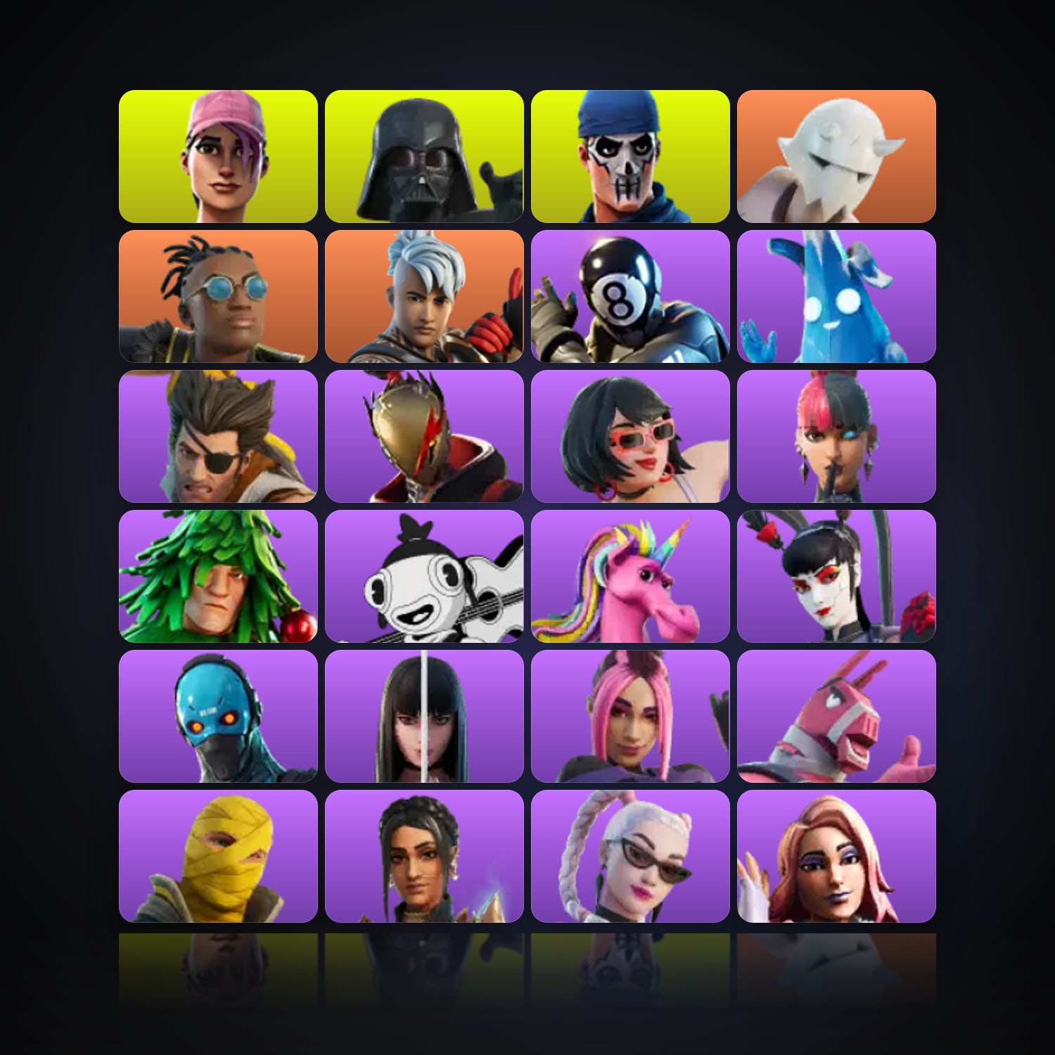 Fortnite | 42 Skins | 550 V-Bucks | Level 529 | 21 Wins — HabibiAccounts